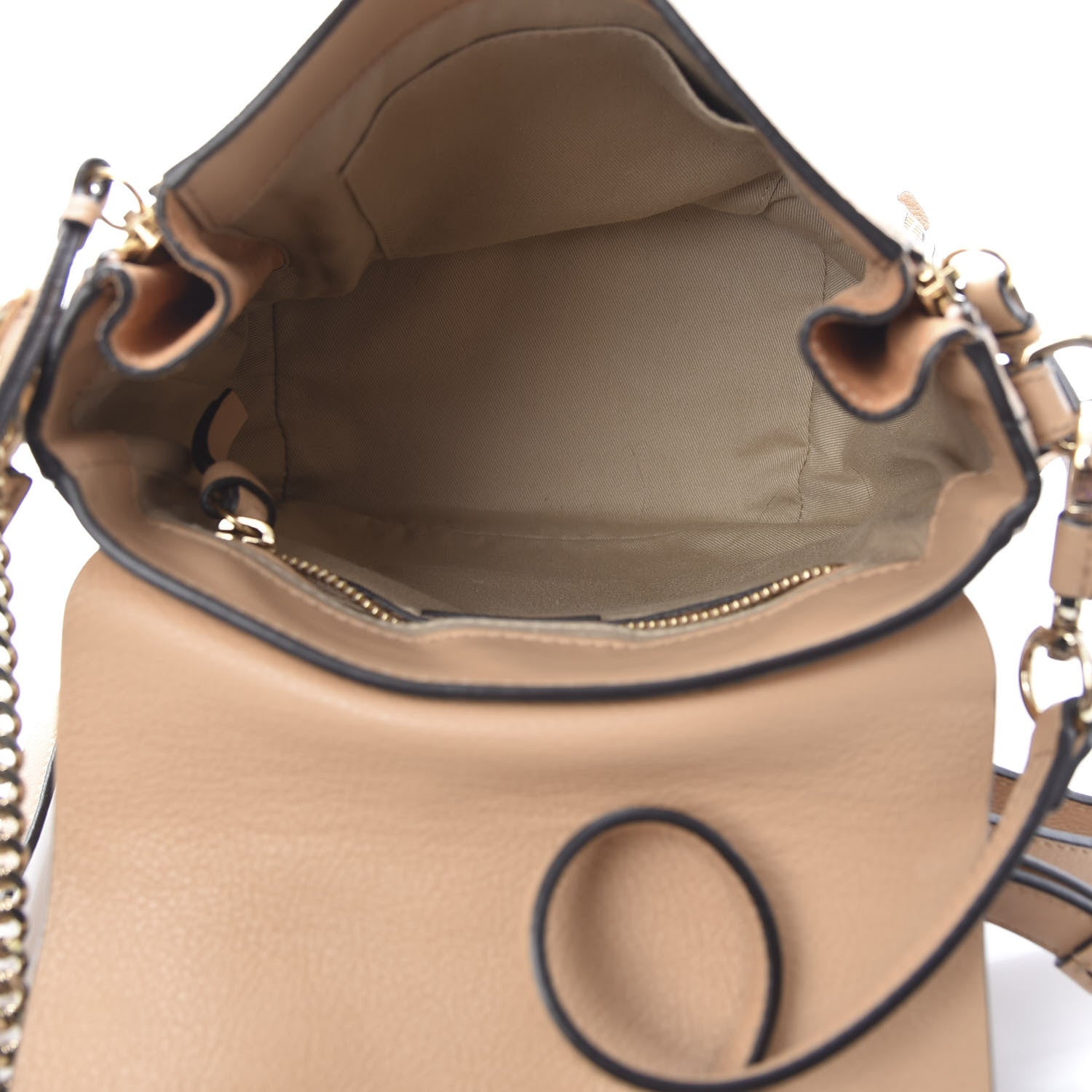 Chloe Suede Calfskin Small Faye Backpack Blushy Pink 4 of 11