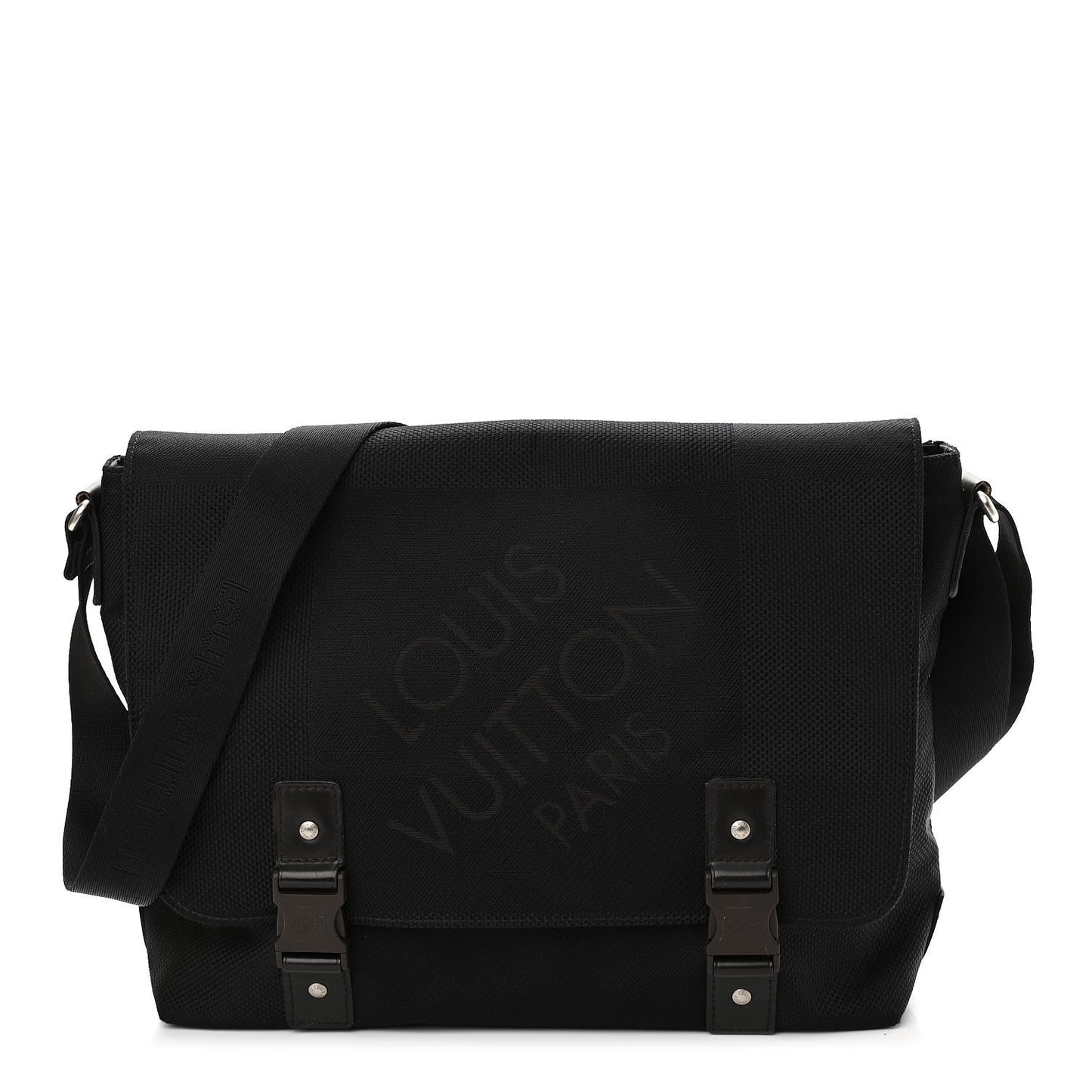 Damier Geant Loup Messenger Bag Black