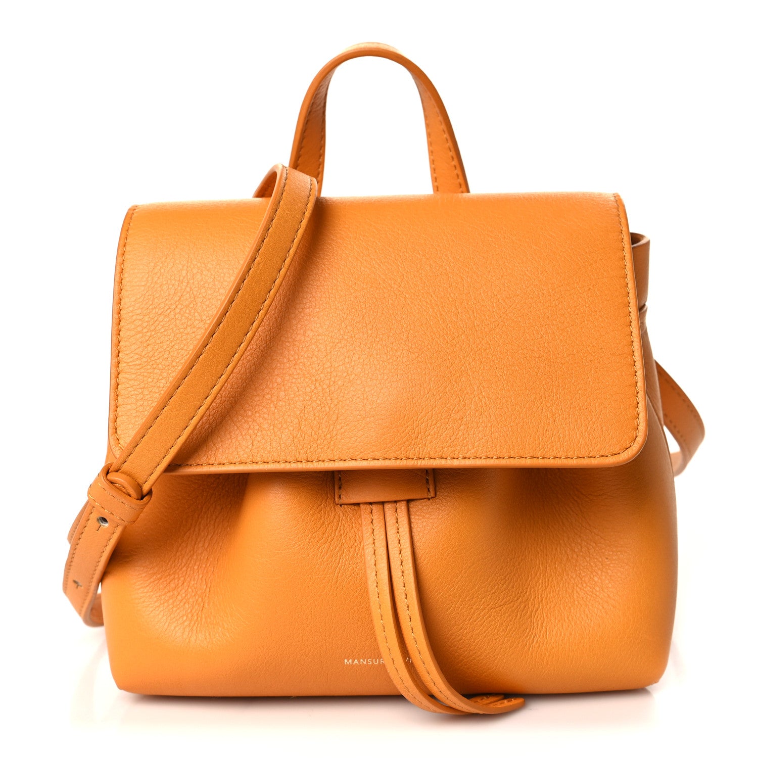 Mansur Gavriel Calfskin Mini Soft Lady Bag Mango 1 of 8