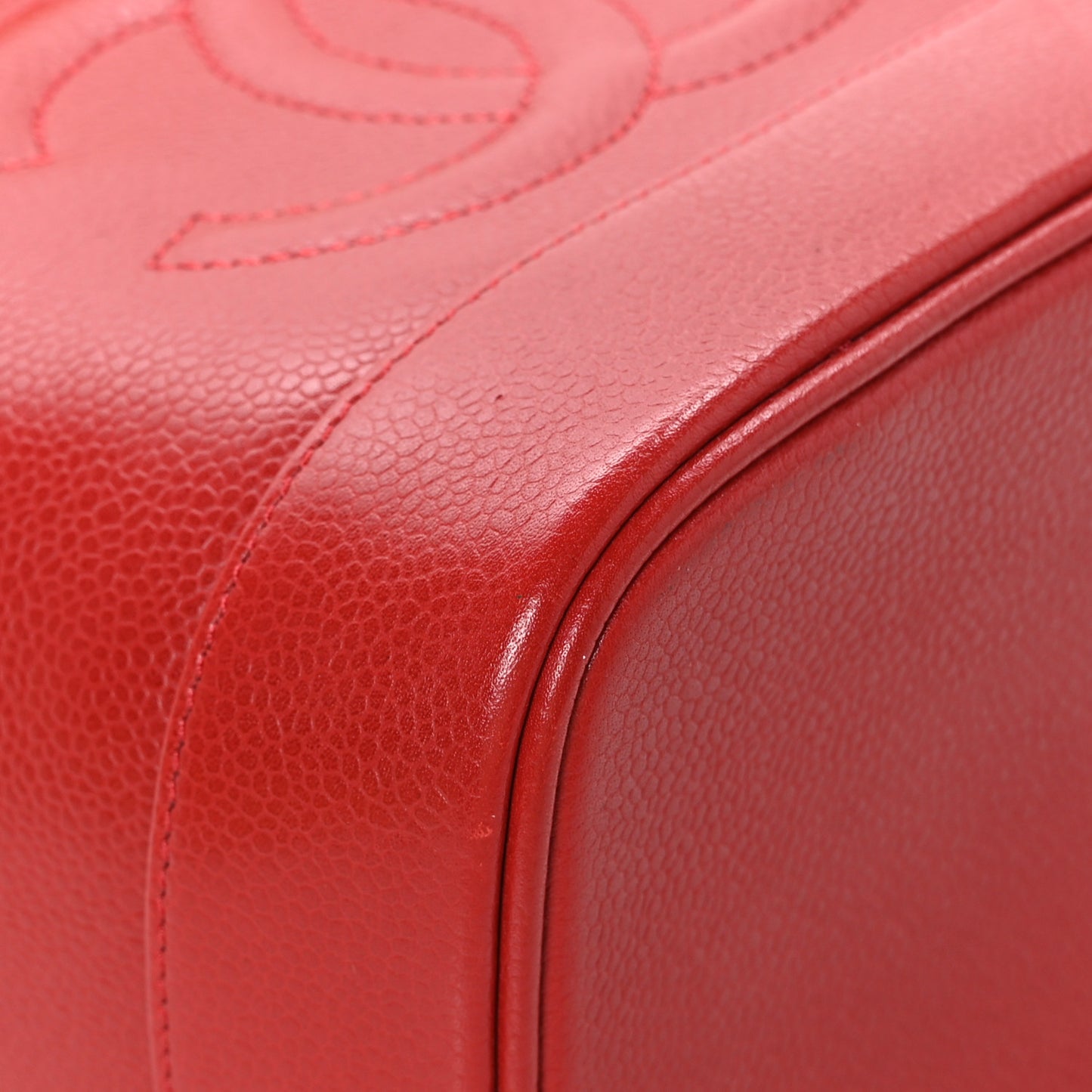 Caviar Vanity Cosmetic Case Red