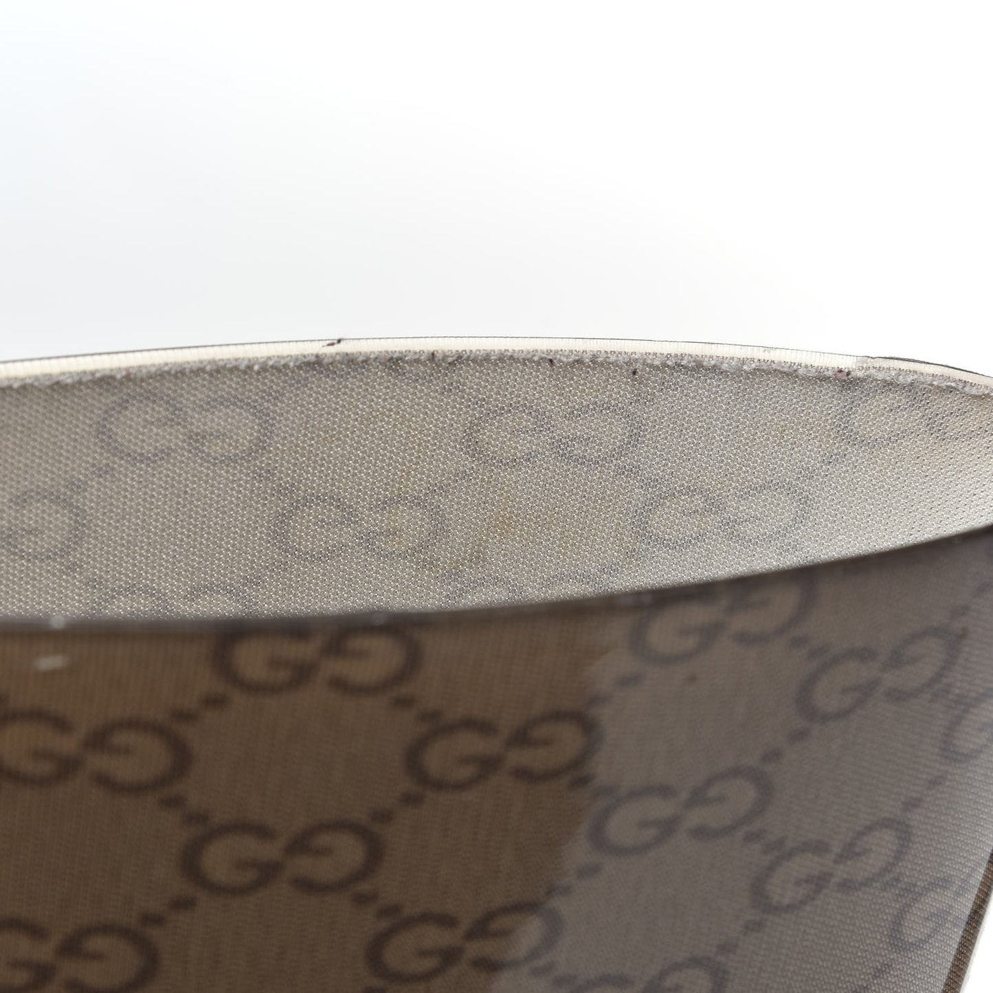 Rubber Monogram Edinburg Rain Boots 37 Transparent Cocoa