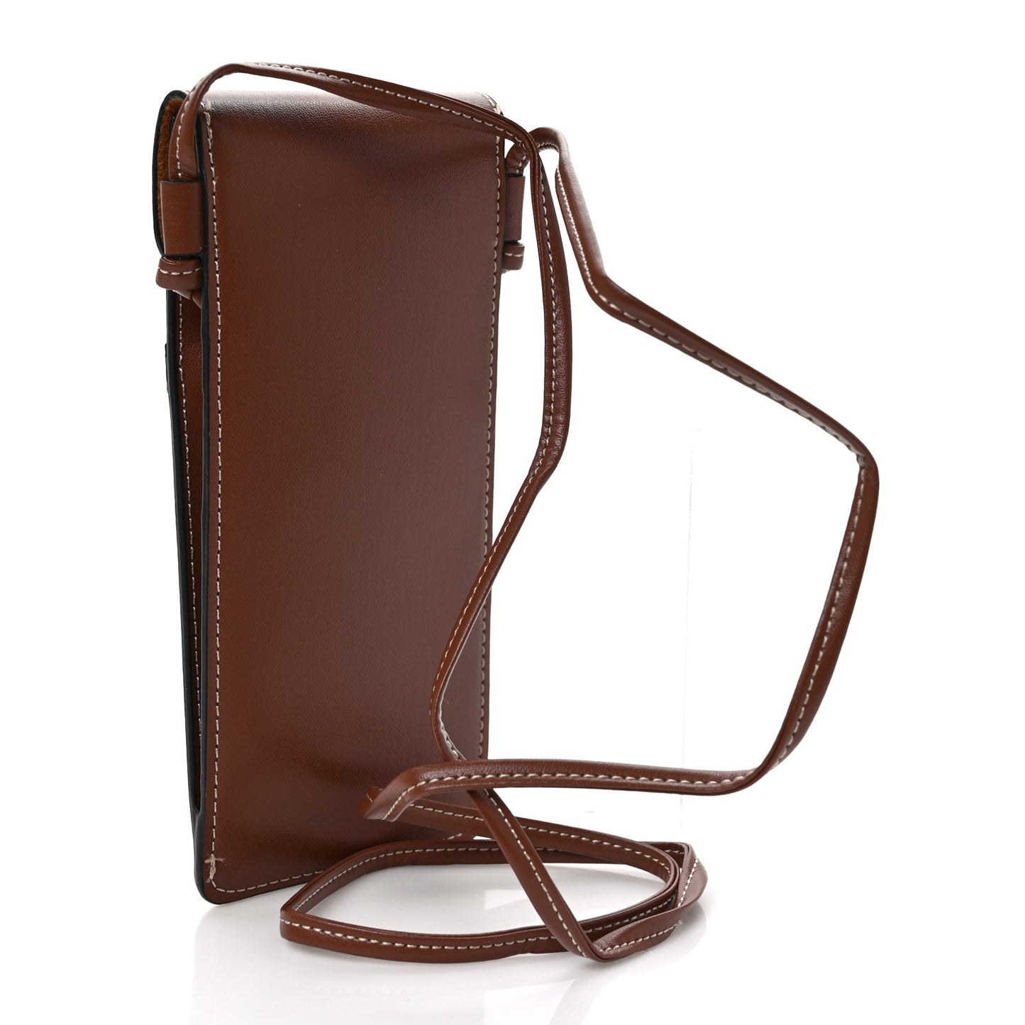 Smooth Calfskin Sunglasses Pouch Tan