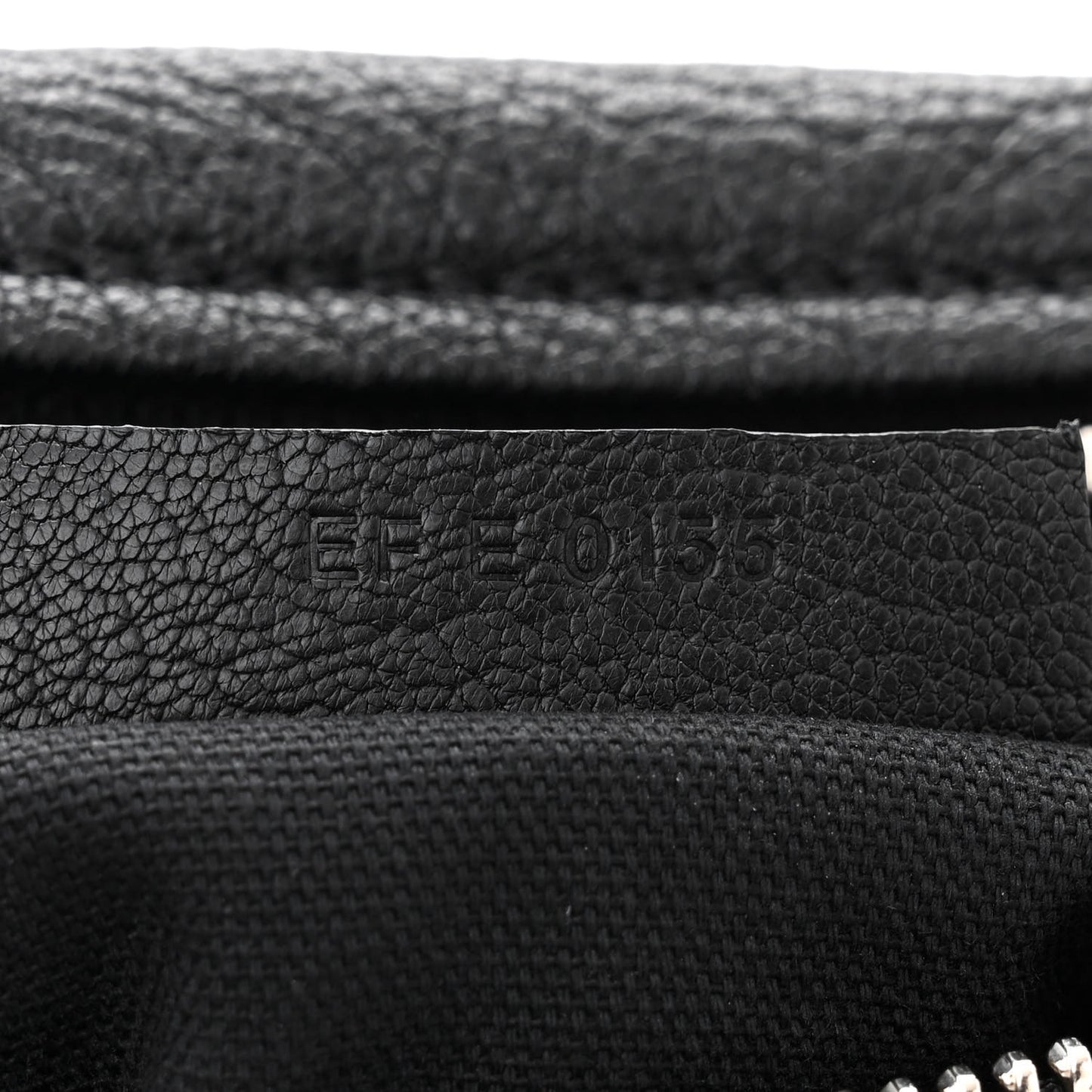 Sugar Goatskin Small Pandora Black