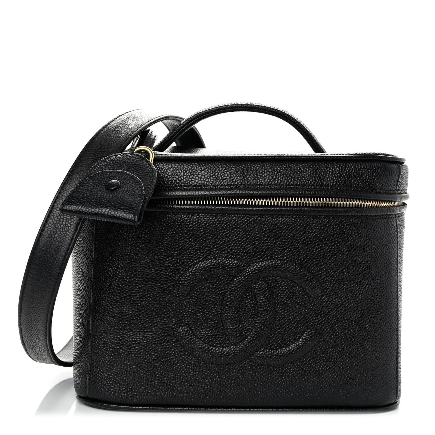 Caviar CC Vanity Train Case Black