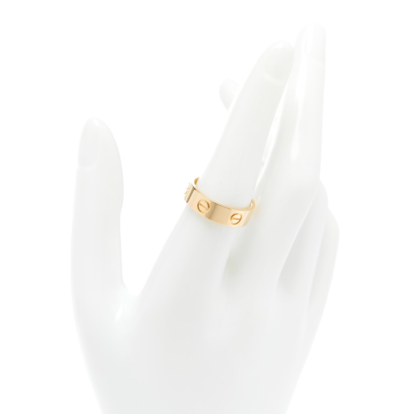 18K Yellow Gold 5.5mm LOVE Ring 55 7.25