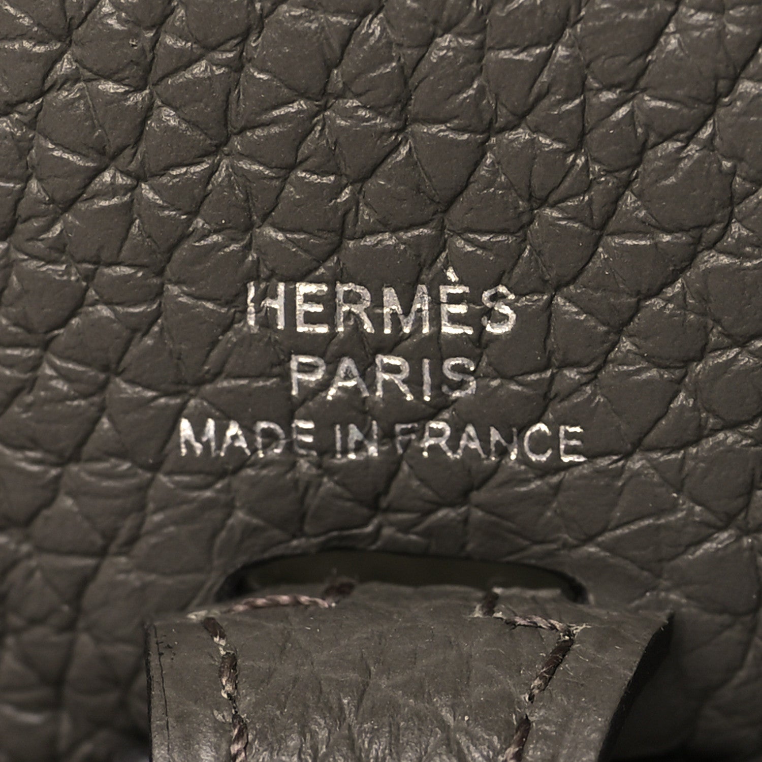 Hermes Taurillon Clemence Evelyne TPM Etain 6 of 11