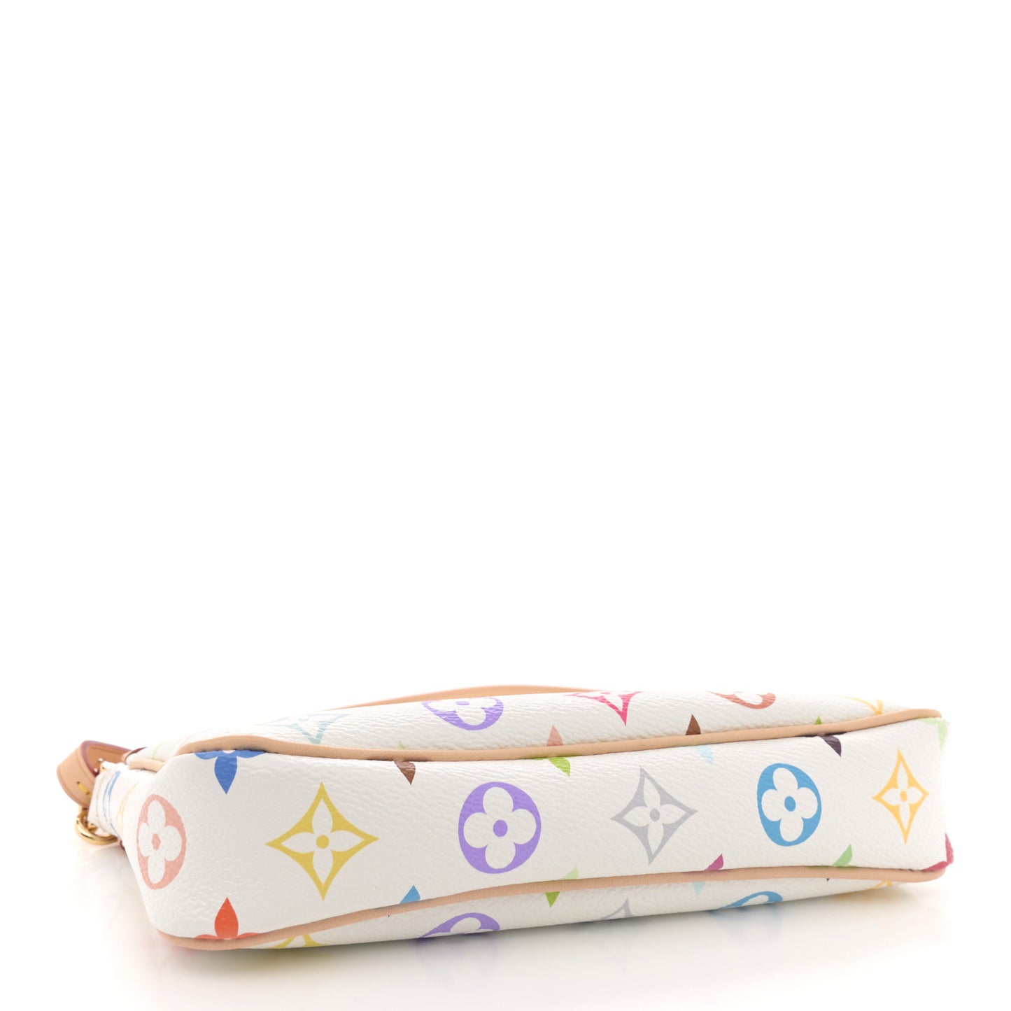 LV X TM Monogram Multicolor Pochette Accessories White