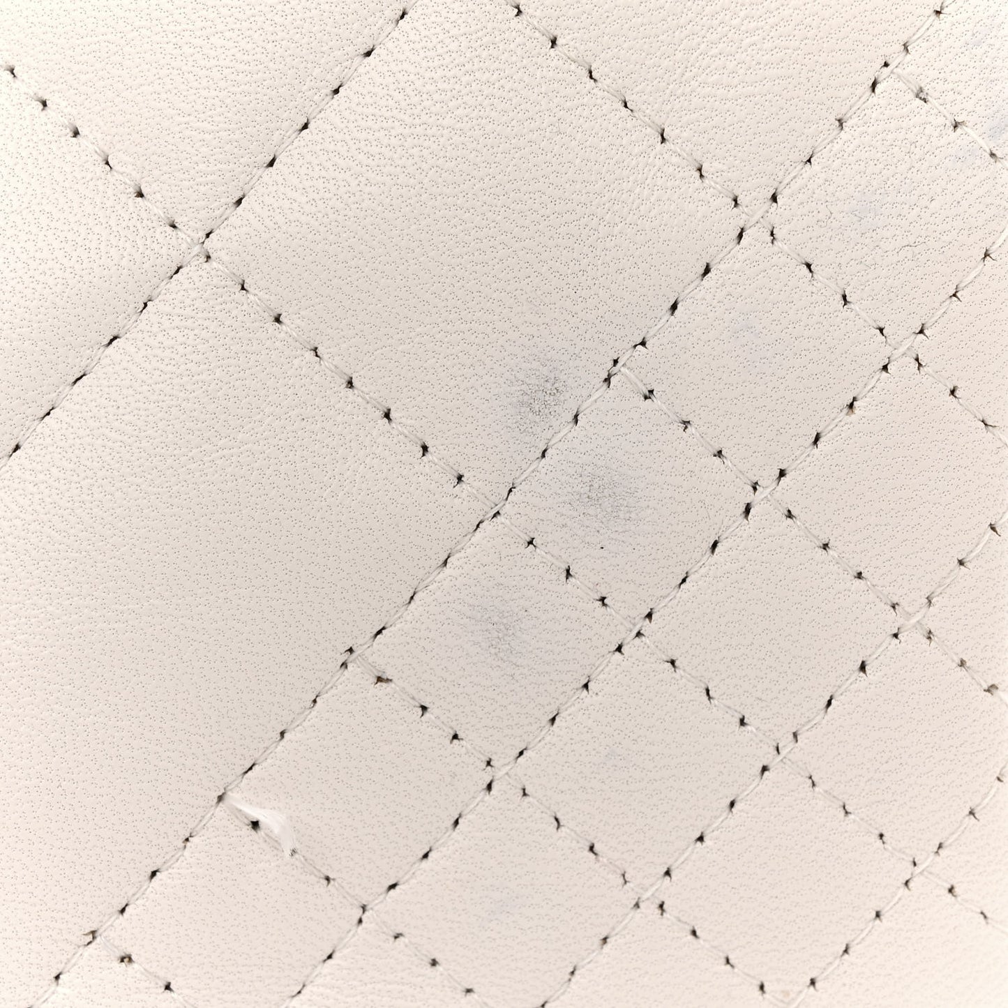 Nappa Quilted Medusa Tribute Camera Bag White