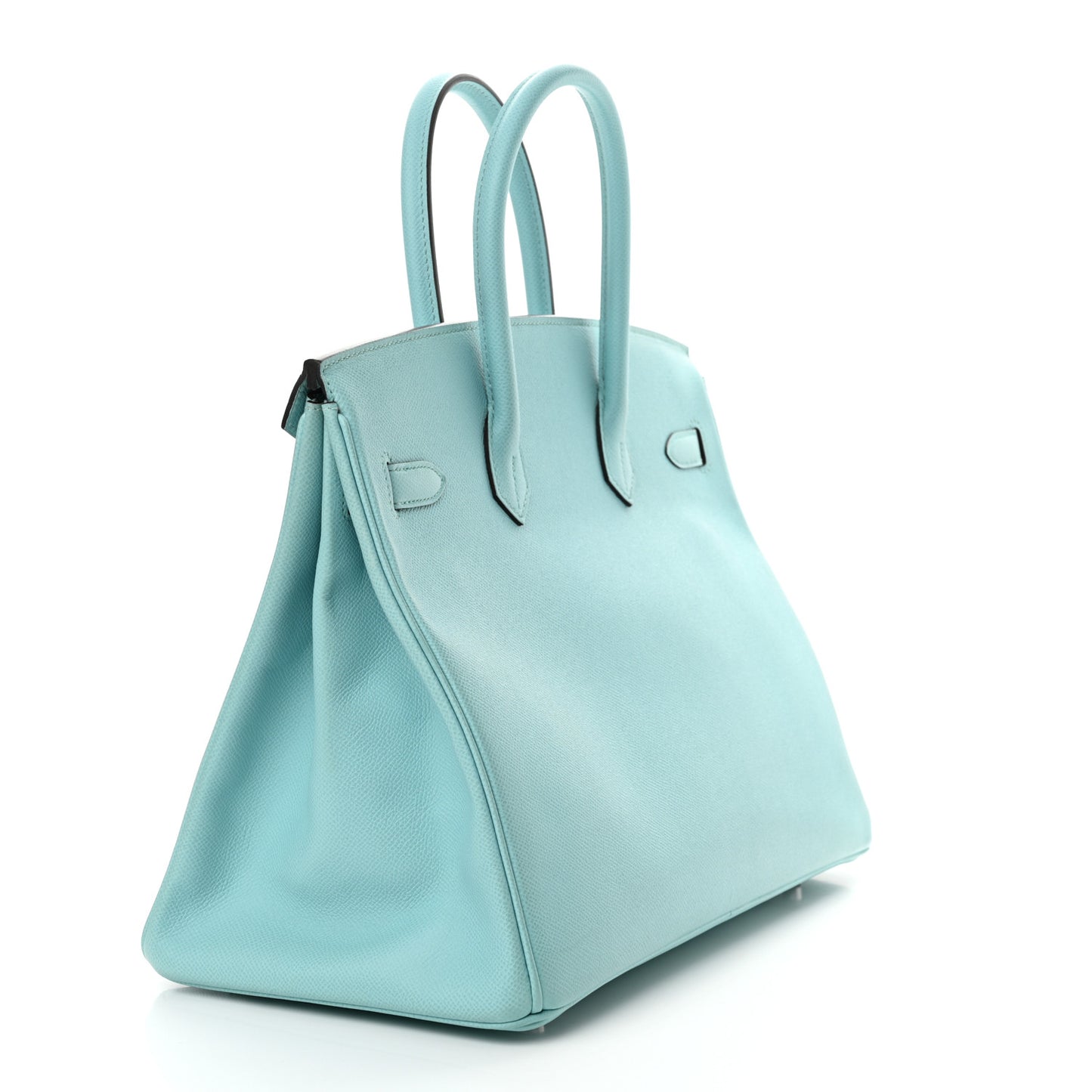 Epsom Birkin 35 Bleu Atoll
