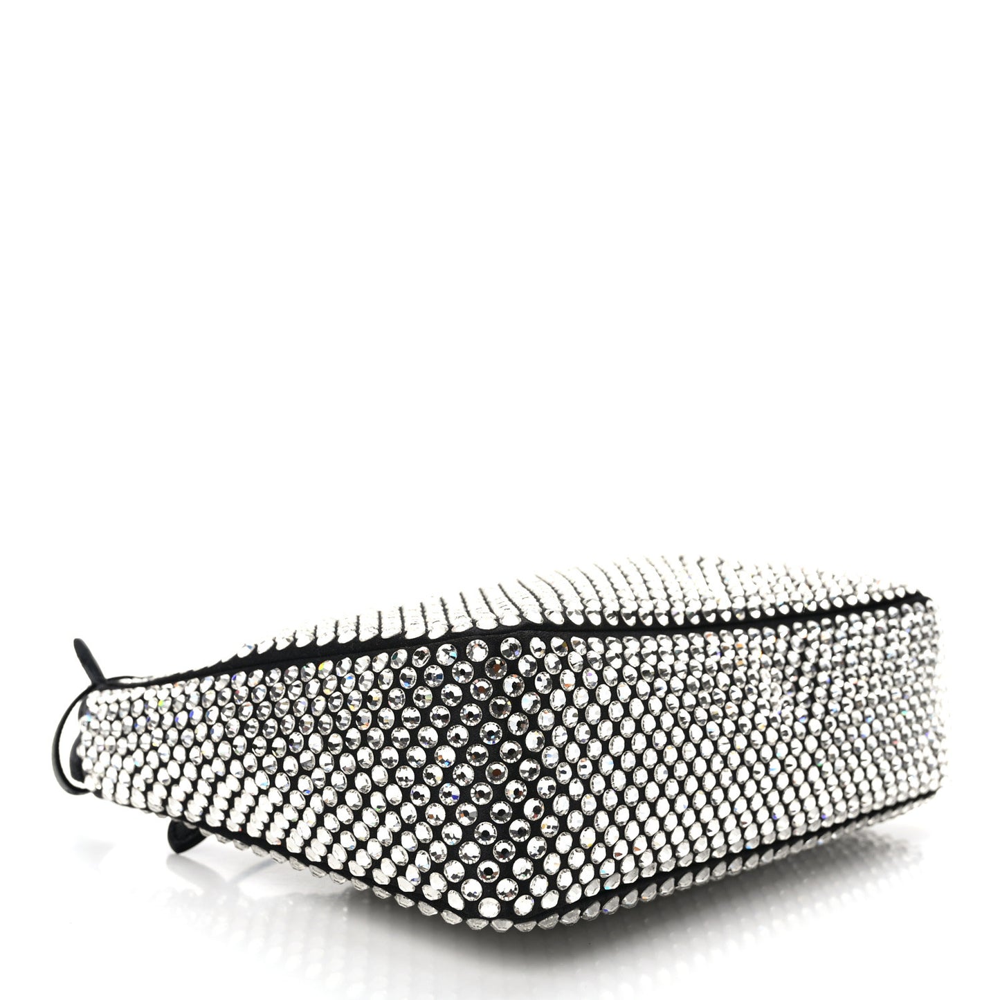Satin Crystal Mini Re-Edition 2000 Bag Cristal