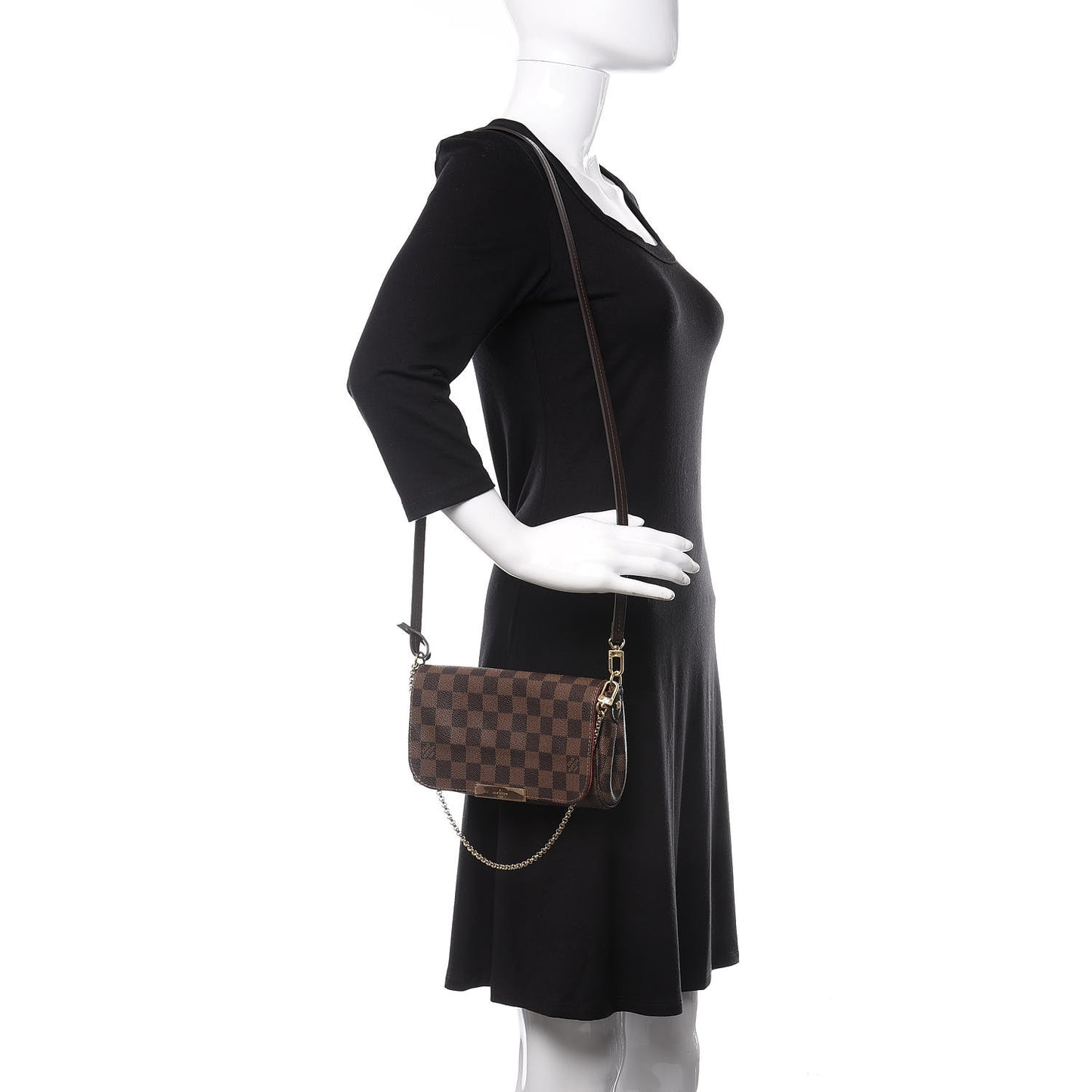 Damier Ebene Favorite PM