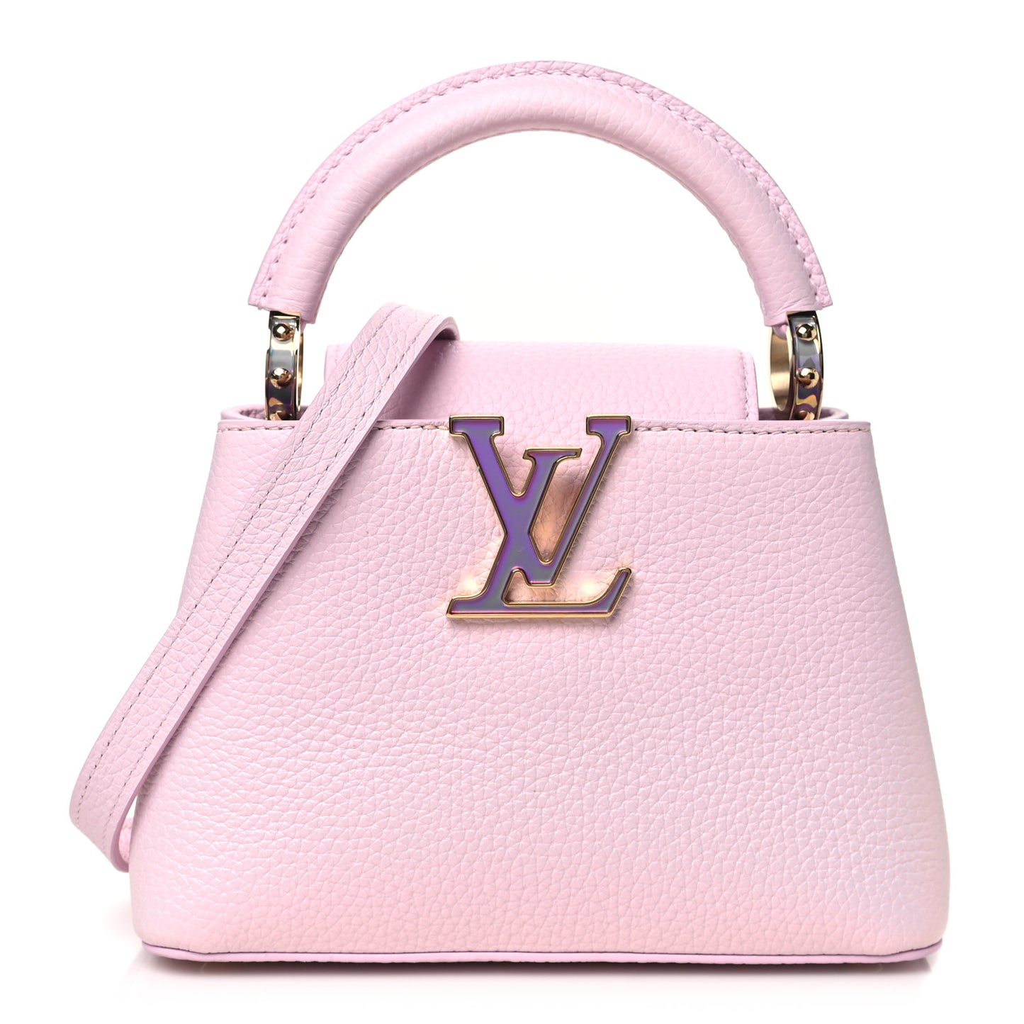 Taurillon LV Ski Capucines Mini Pearly Lilac