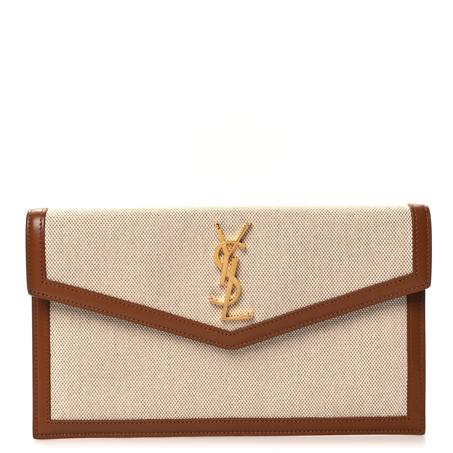 Canvas Uptown Pouch Natural Beige Brick