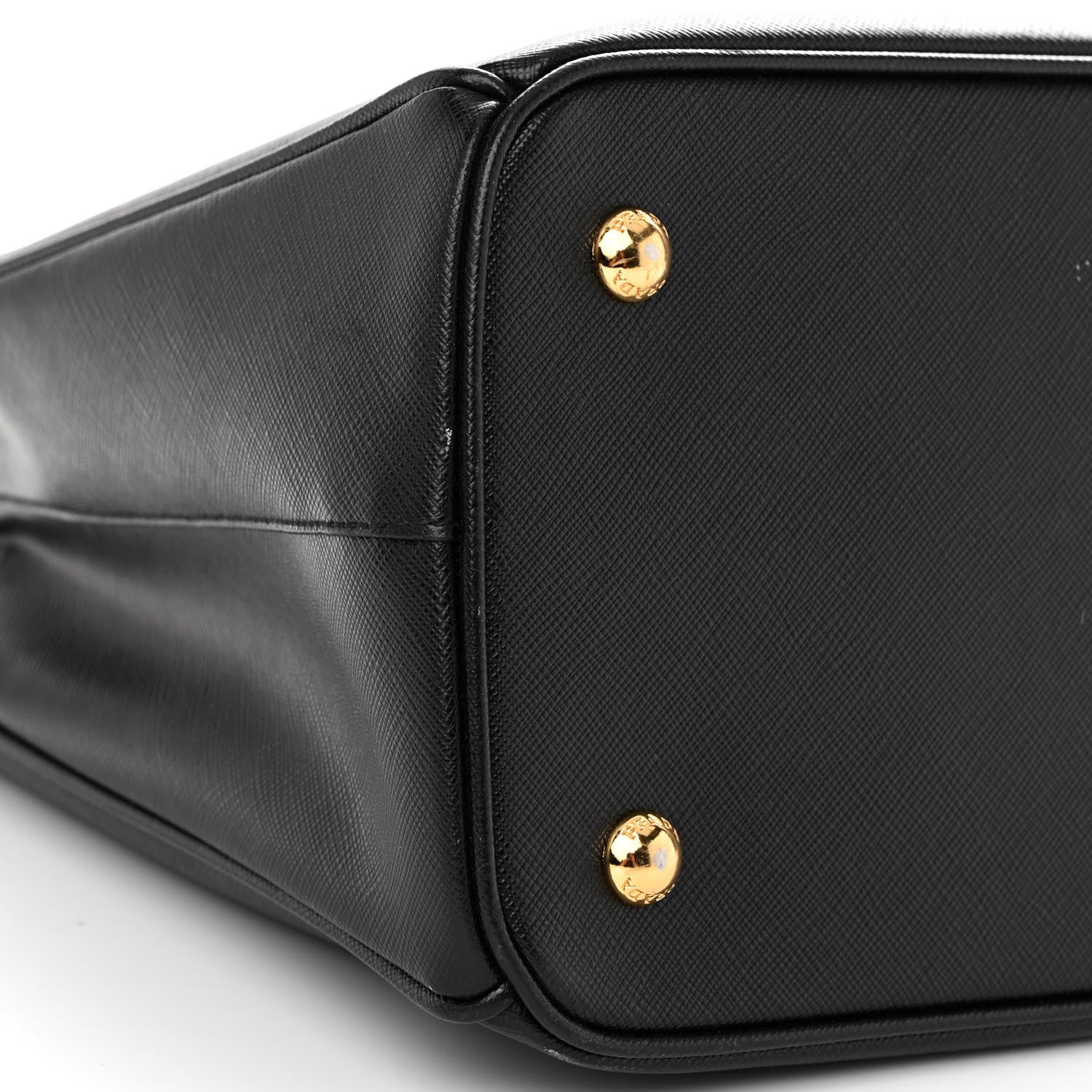 Prada Saffiano Medium Galleria Double Zip Tote Black 9 of 11
