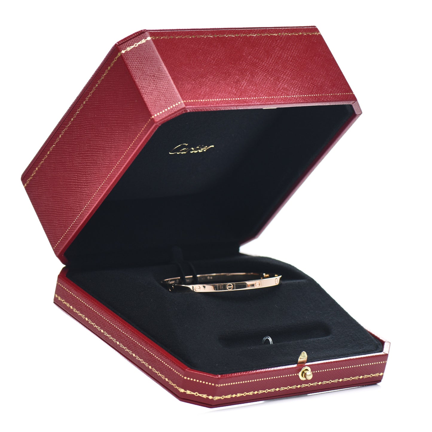 18K Pink Gold Small LOVE Bracelet 17