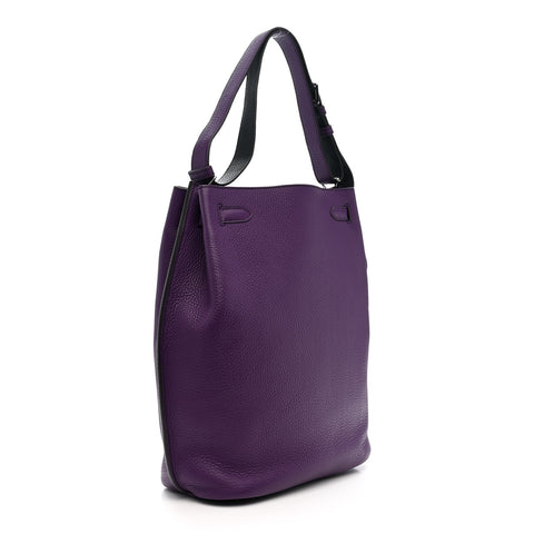 Taurillon Clemence Eclat So Kelly 26 Ultraviolet Bleu Obscur