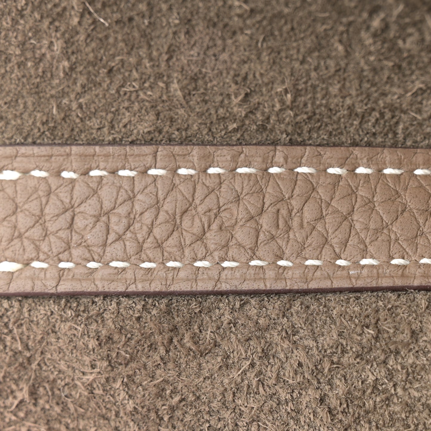 Taurillon Clemence Picotin Lock 22 MM Etoupe