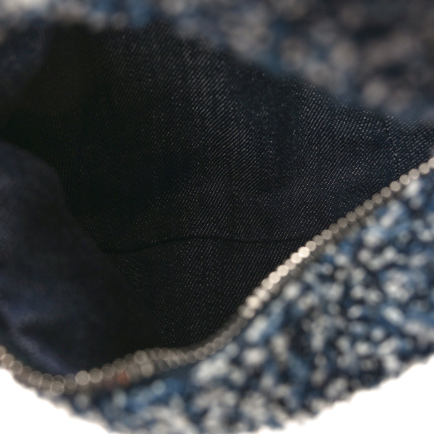 Denim Boucle Mini Jodie Indigo Silver
