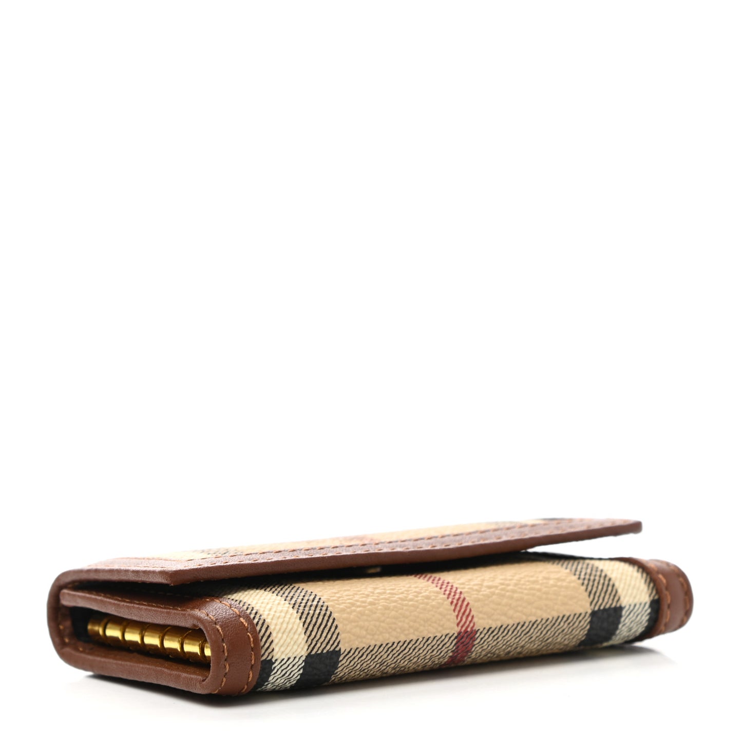 Haymarket Check 6 Key Holder Case Brown