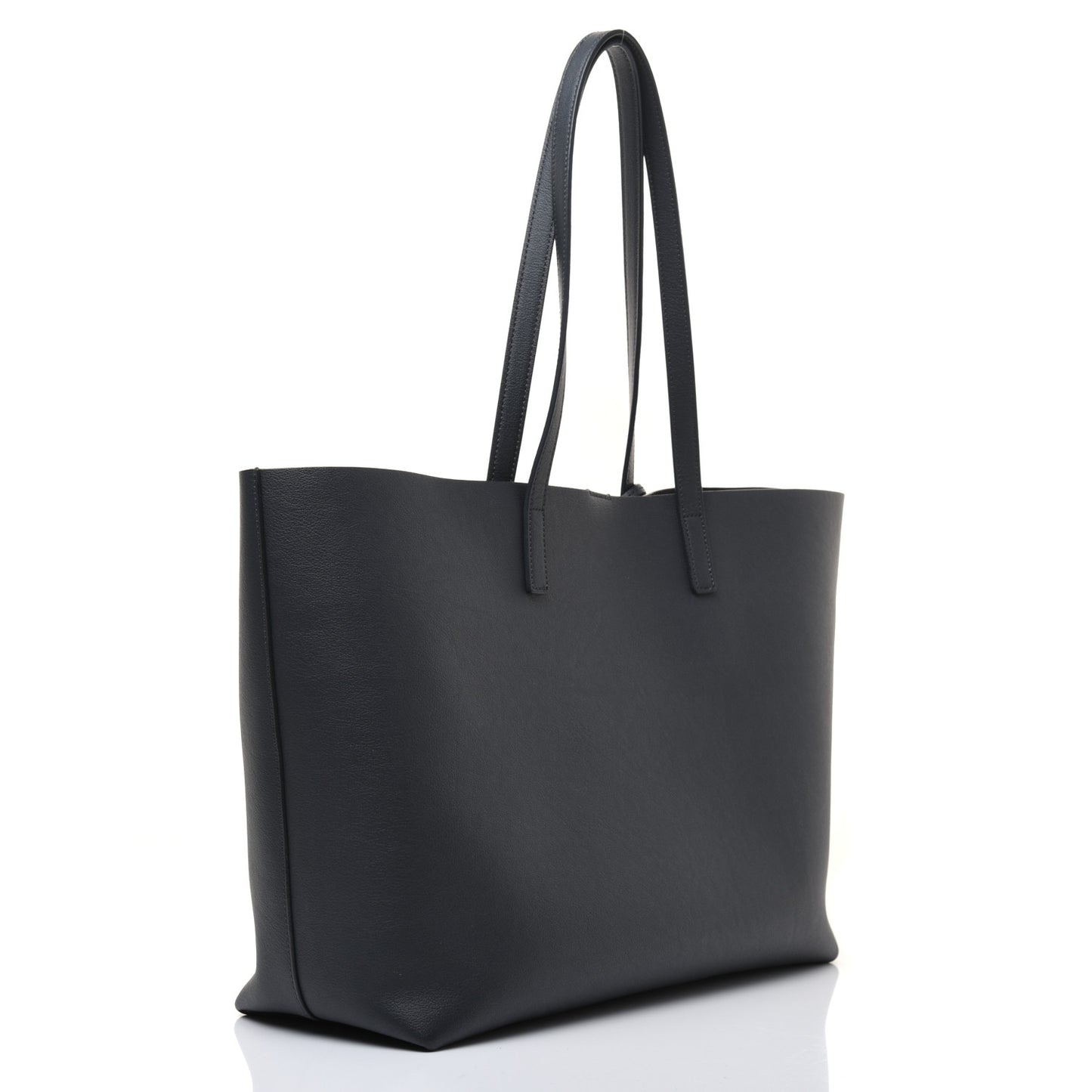 Calfskin Large Shopping Tote Navy