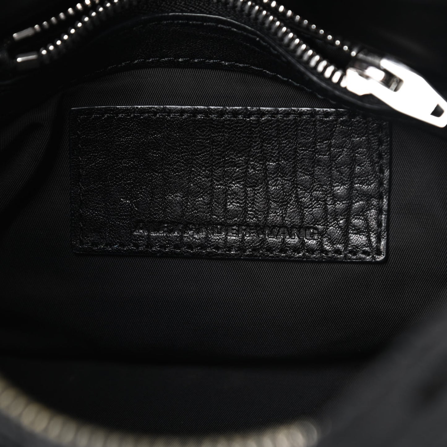 Pebbled Lambskin Mini Rockie Black Rhodium Hardware