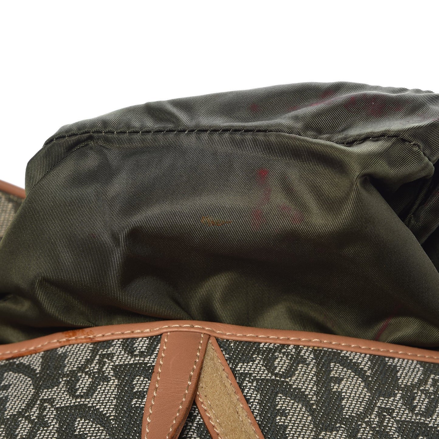 Monogram Double Saddle Bag Green