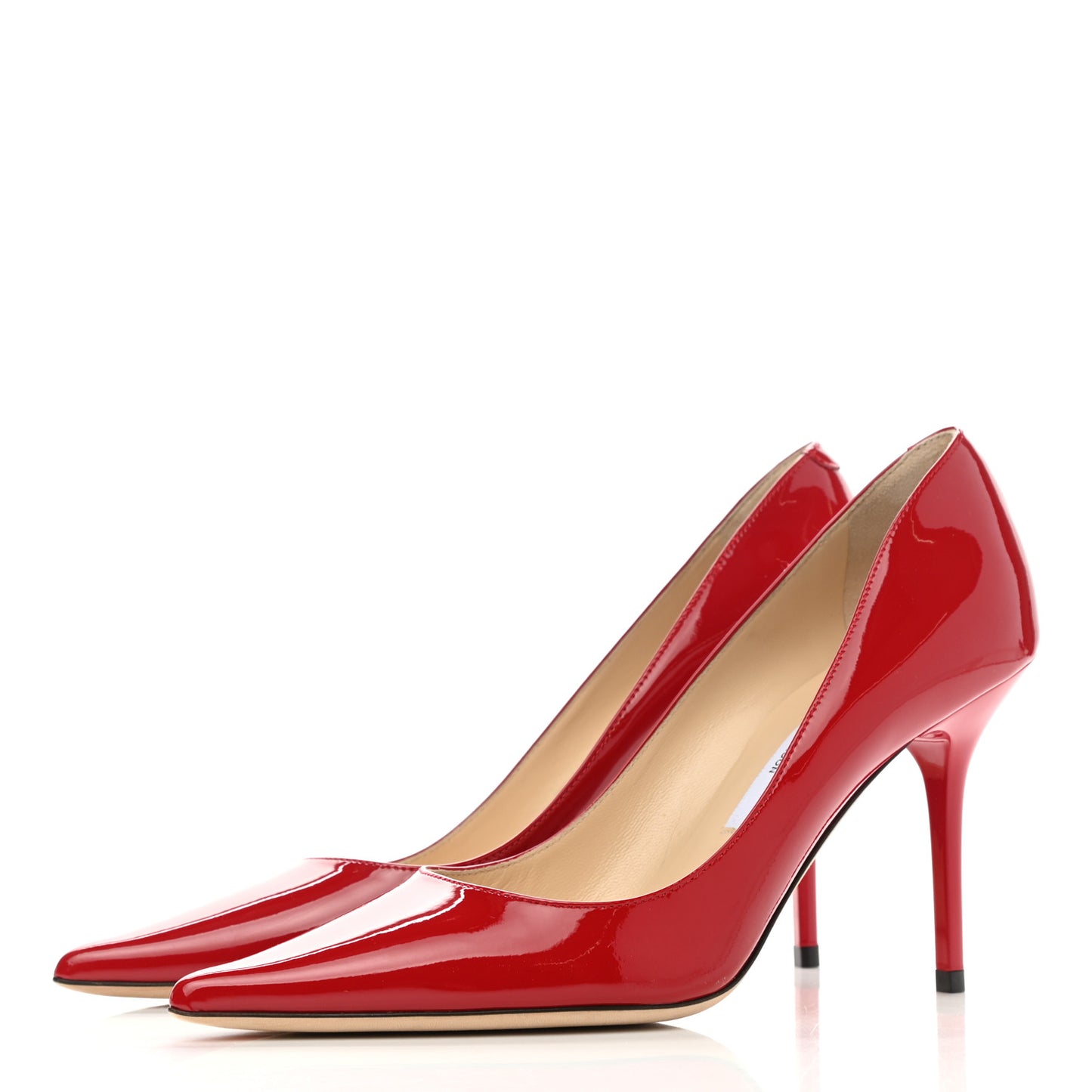 Patent Pumps 37 Red