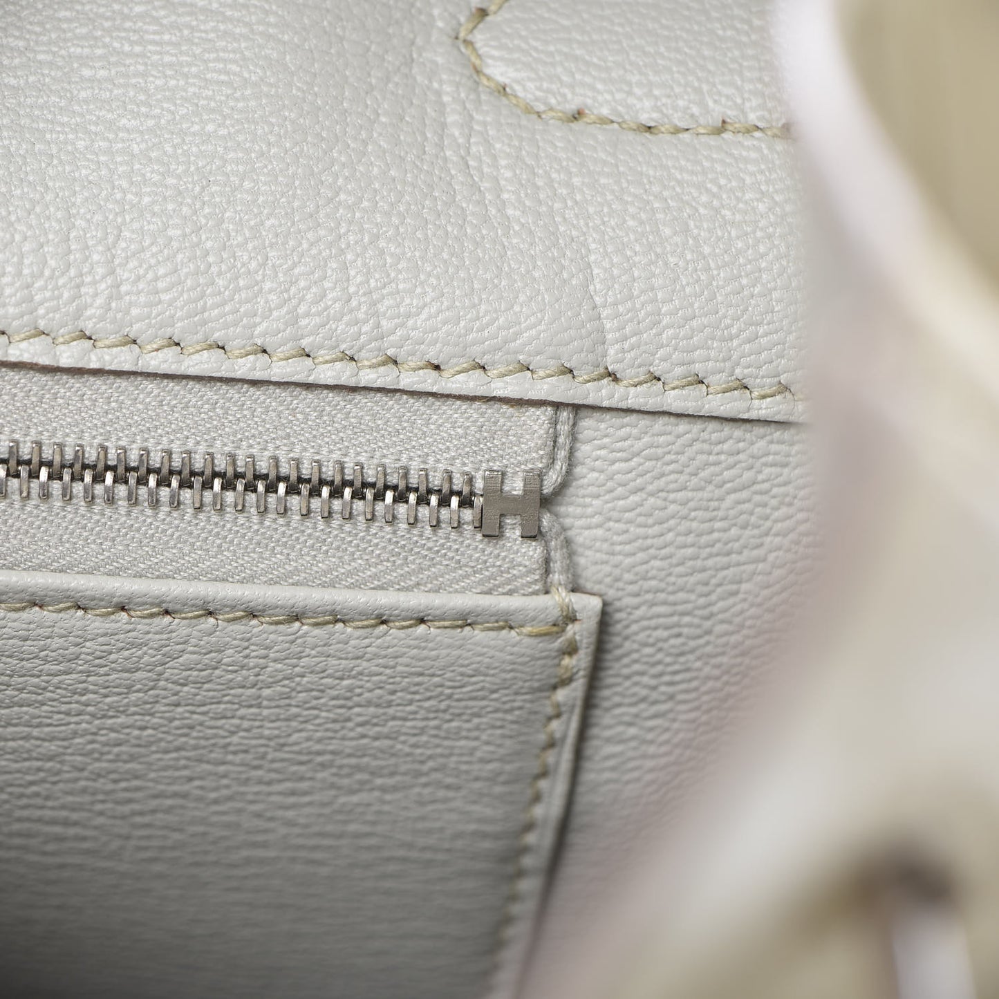 Matte Niloticus Crocodile Birkin 35 Beton
