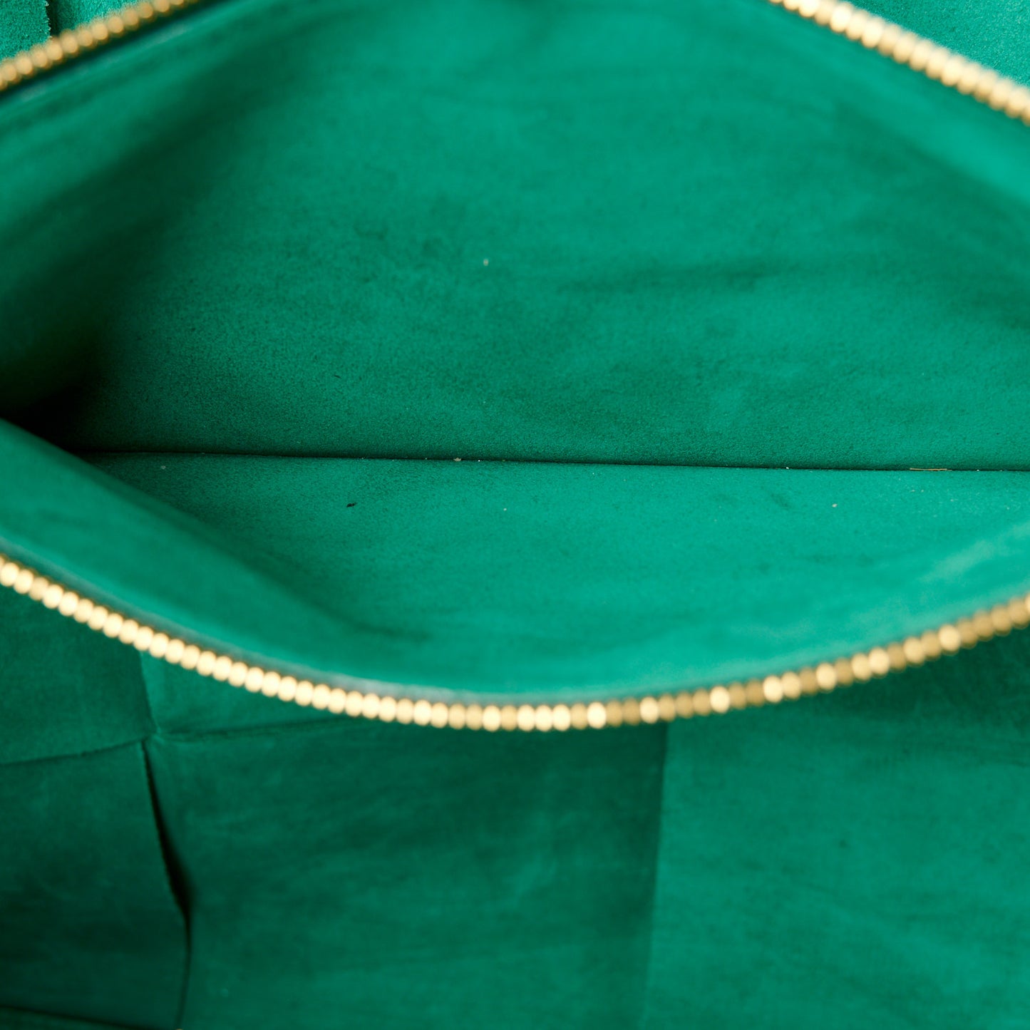 Nappa Maxi Intrecciato Large Arco Tote Green
