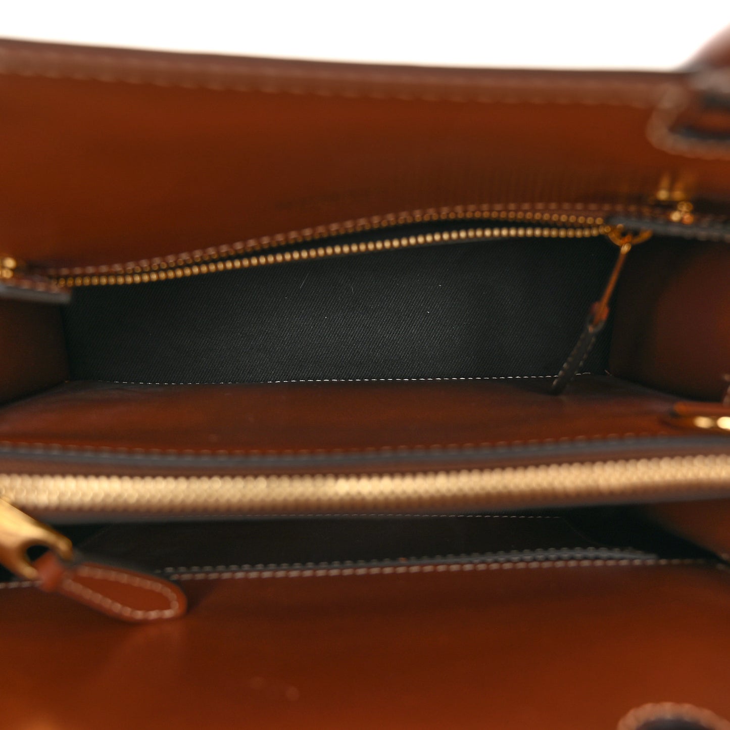 Calfskin Vintage Check Mini Two Handle Title Bag Archive Beige