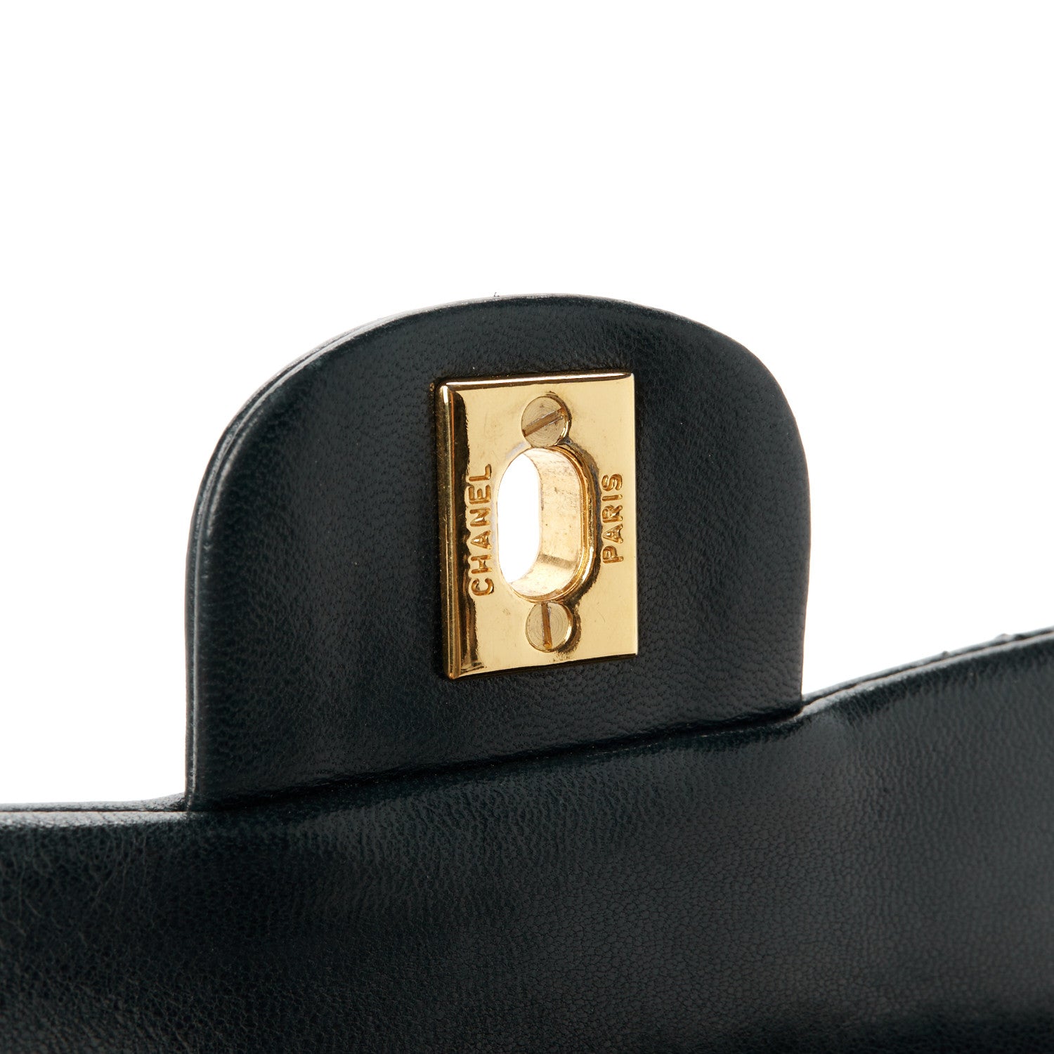 Chanel Lambskin Quilted Small Double Flap Black 7 of 12