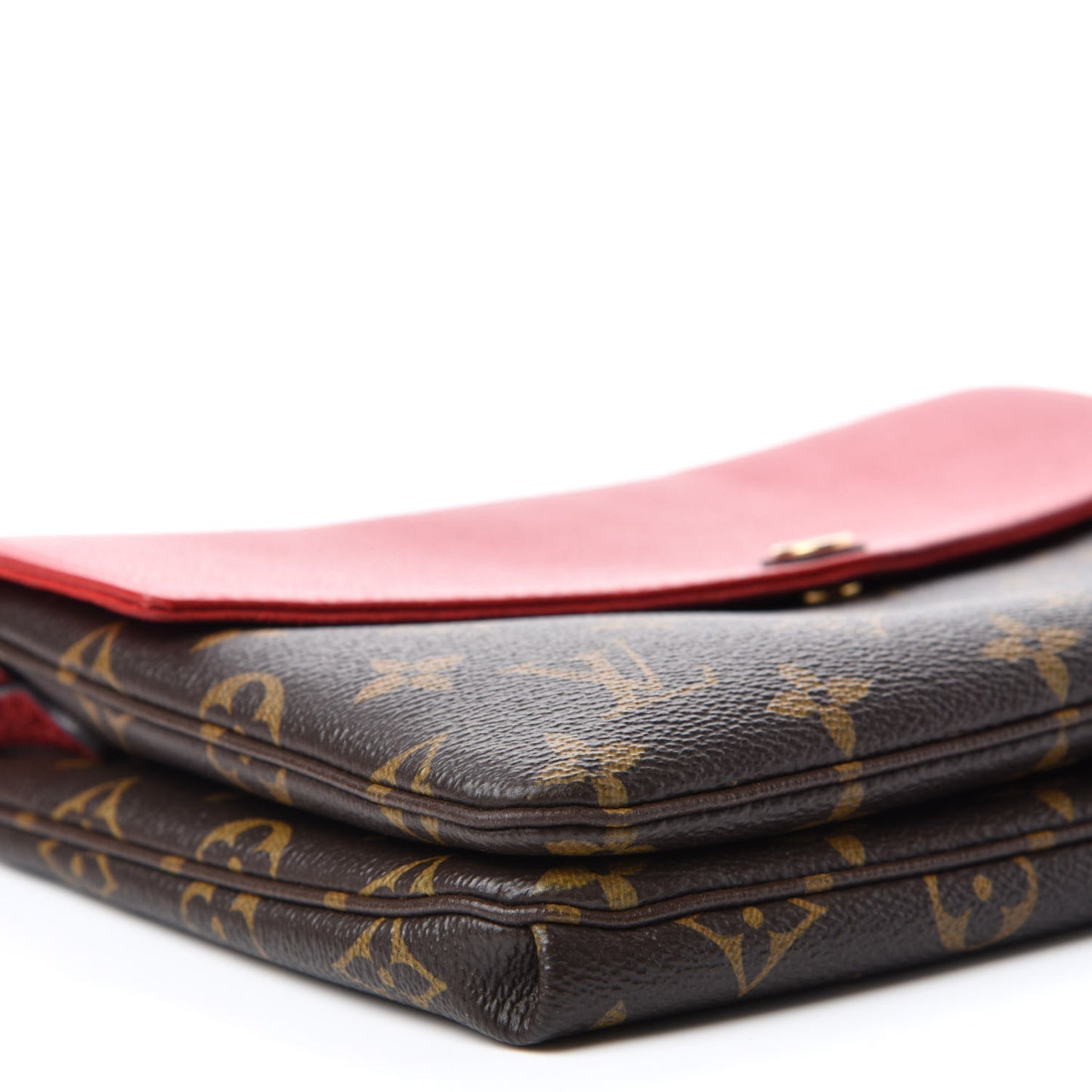 Monogram Twice Pochette Cherry