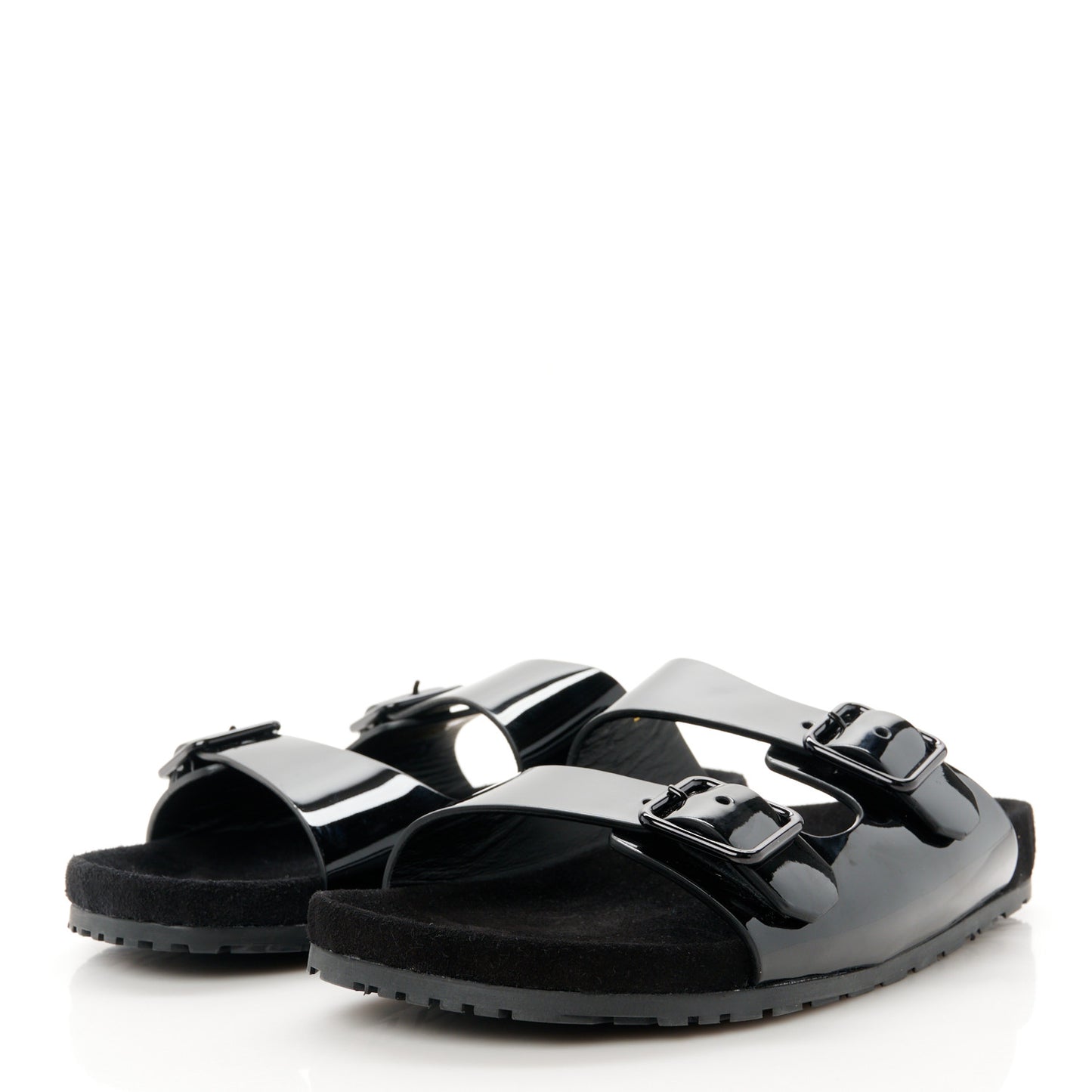 Vernie Grumpy Jimmy Cross Slides 39.5 Black