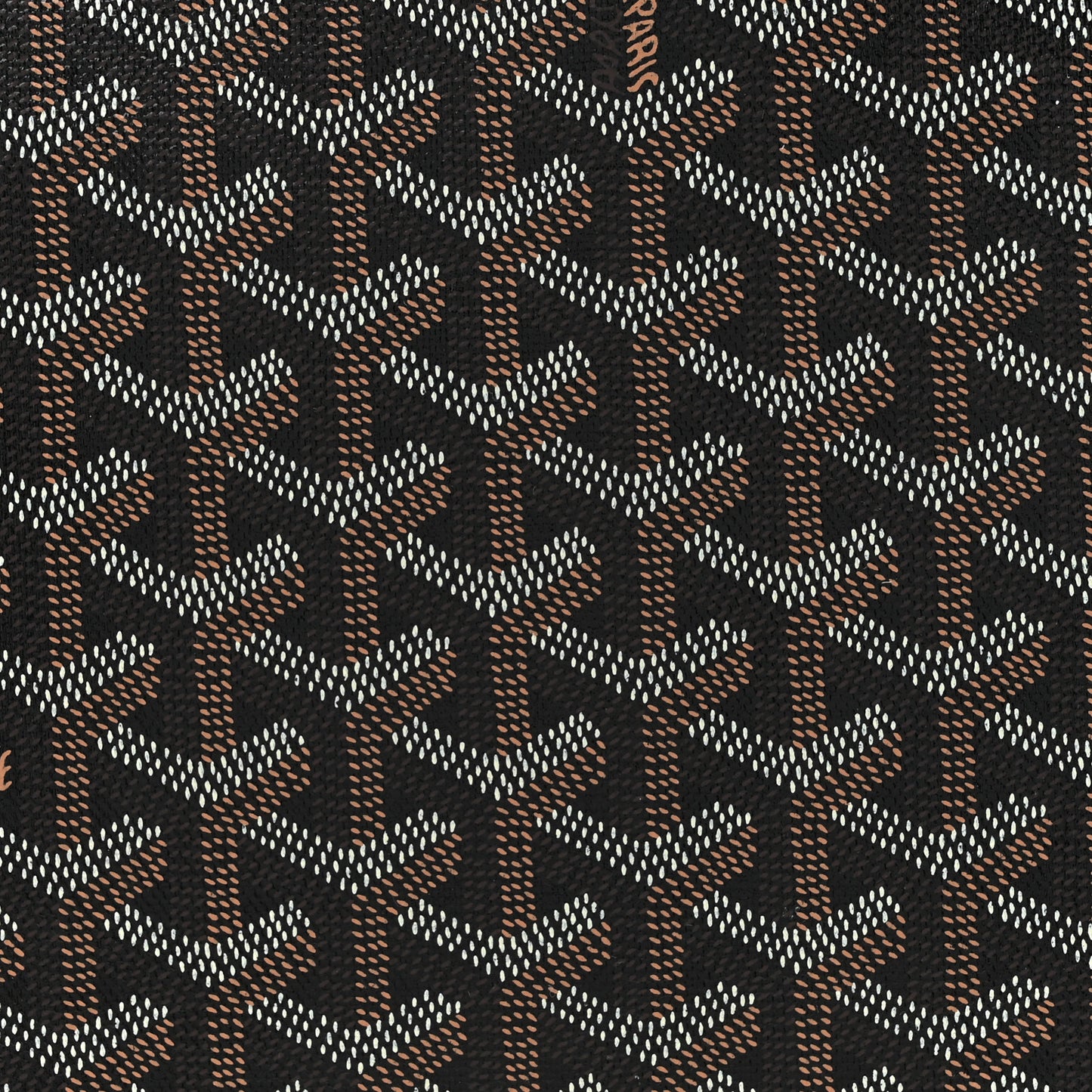 Goyardine Voltaire III Tote Black
