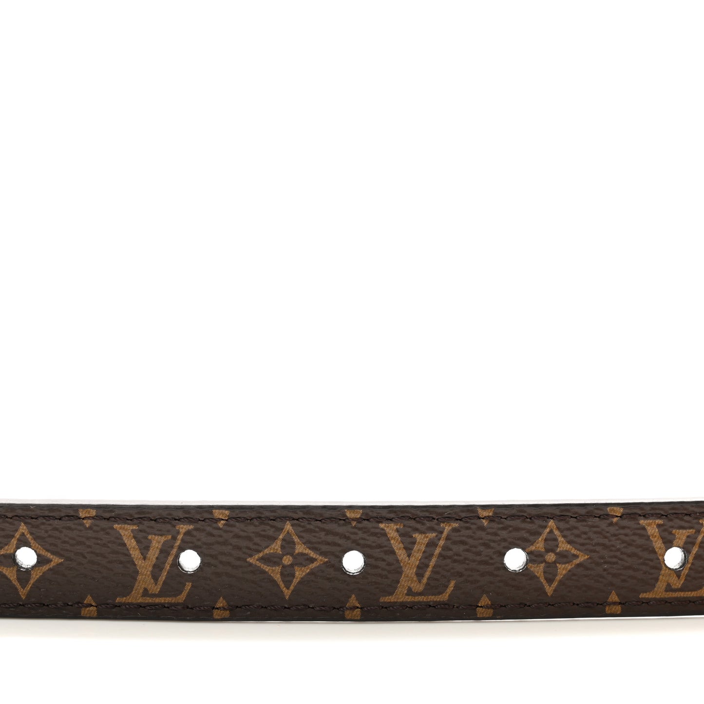 Monogram 18MM LV Duo Reversible Belt Black 80 32 Black