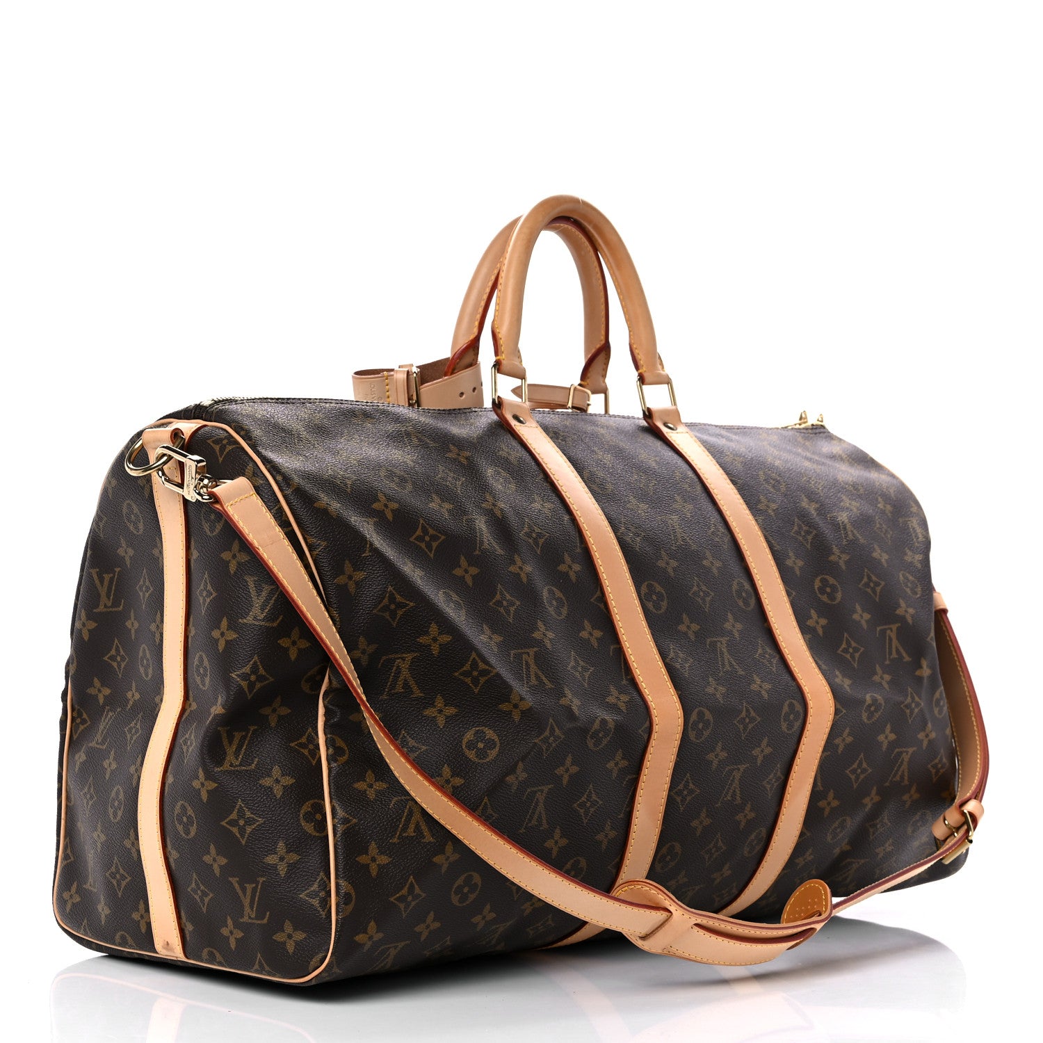 Louis Vuitton Monogram Keepall Bandouliere 55 2 of 14