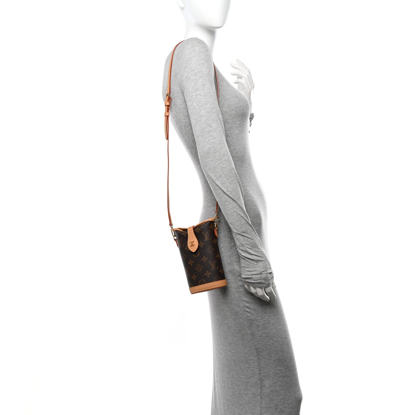 Monogram Fold Me Pouch