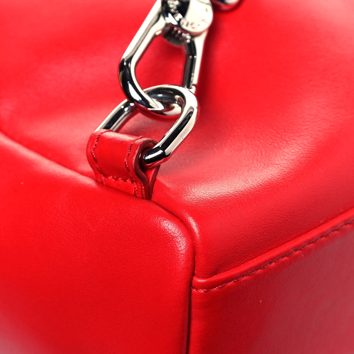 Smooth Calfskin Backpack Red