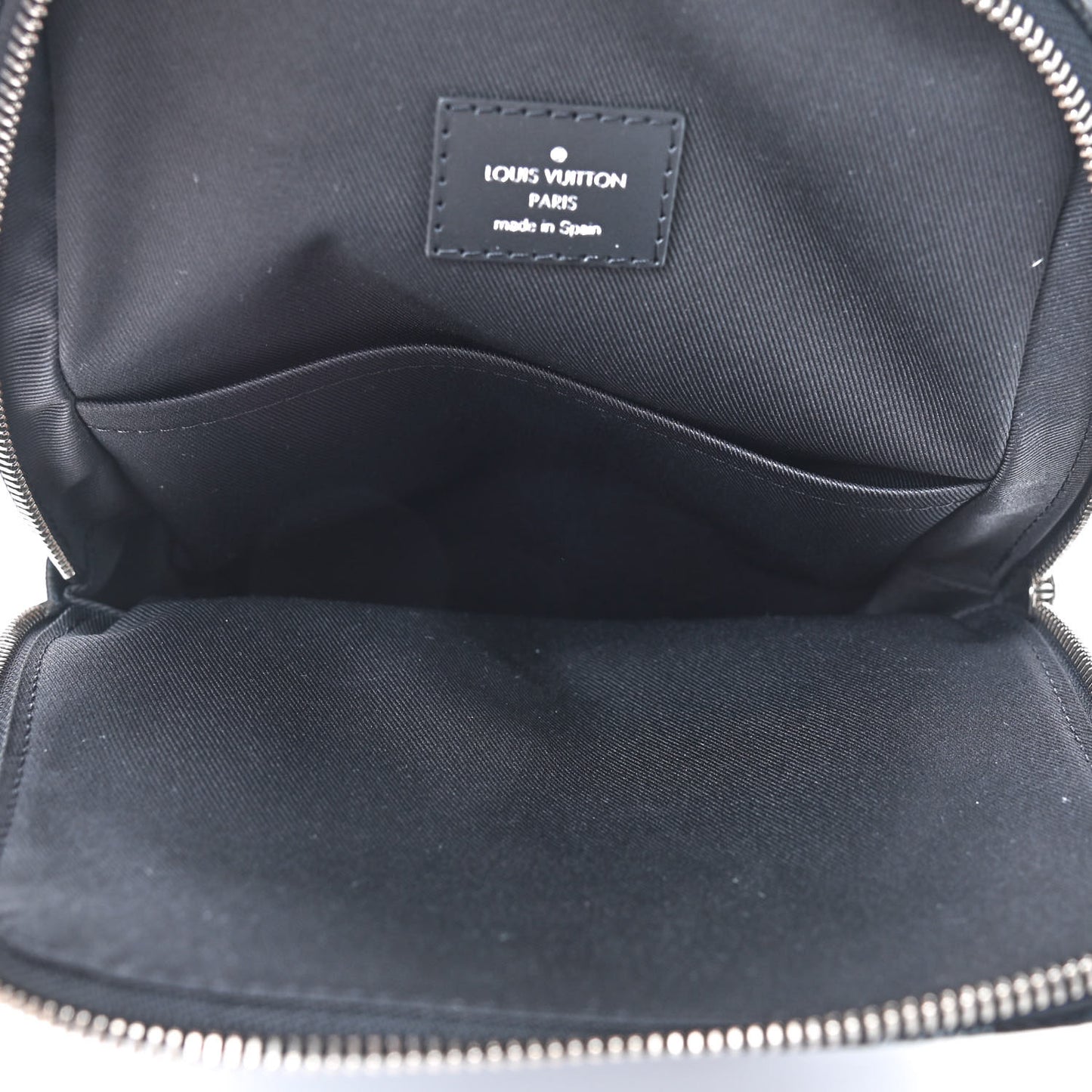 Damier Graphite World Map Avenue Sling Backpack