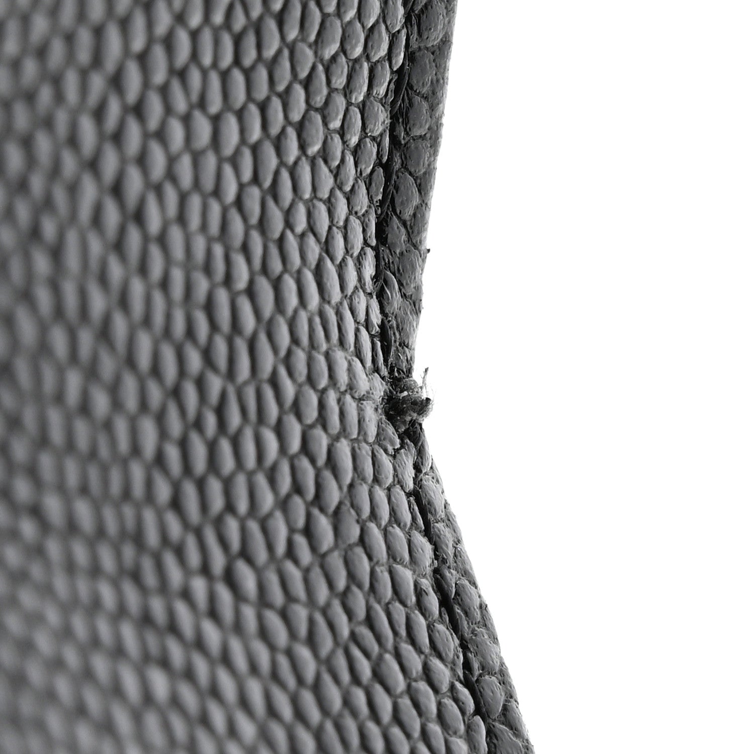 Chanel Shiny Caviar Quilted Bow Pouch Hobo Black 11 of 12