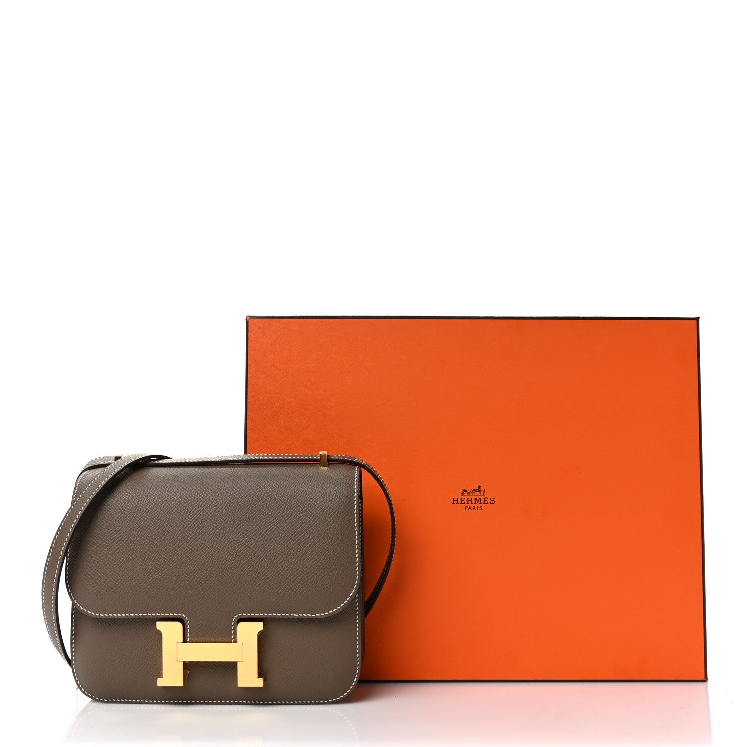 Hermes Epsom Constance 18 Etoupe 9 of 9