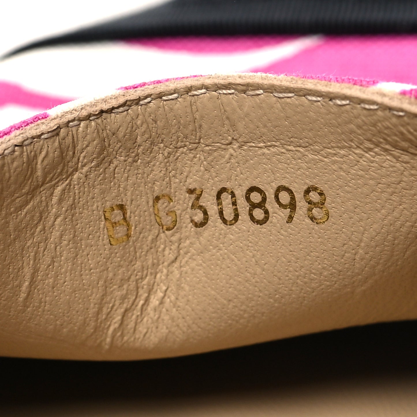 Cotton Grosgrain Espadrilles 36 Pink Ecru Black