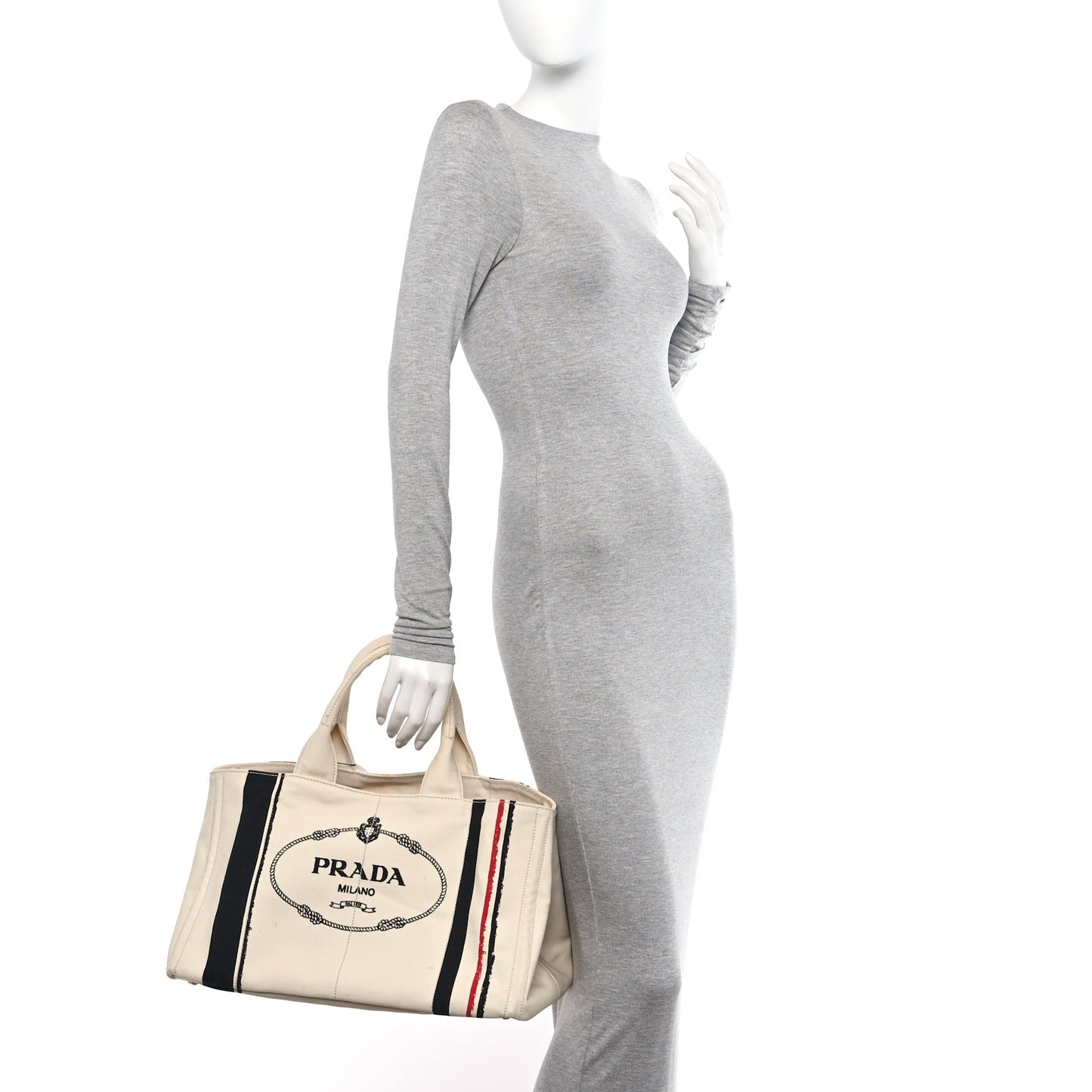 Canapa Logo Tote Grezzo