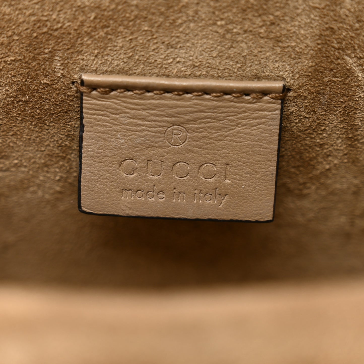 GG Supreme Monogram Mini Dionysus Shoulder Bag Taupe