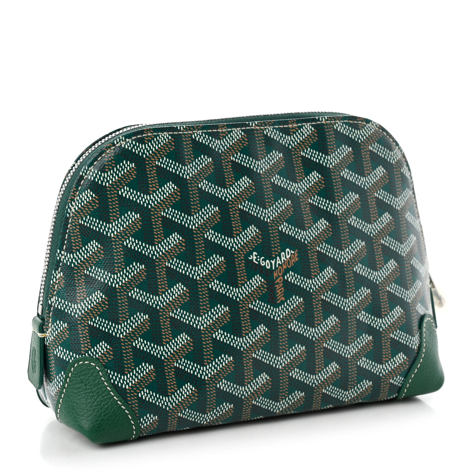 Goyard Goyardine Vendome Toiletry Pouch Green 3 of 7