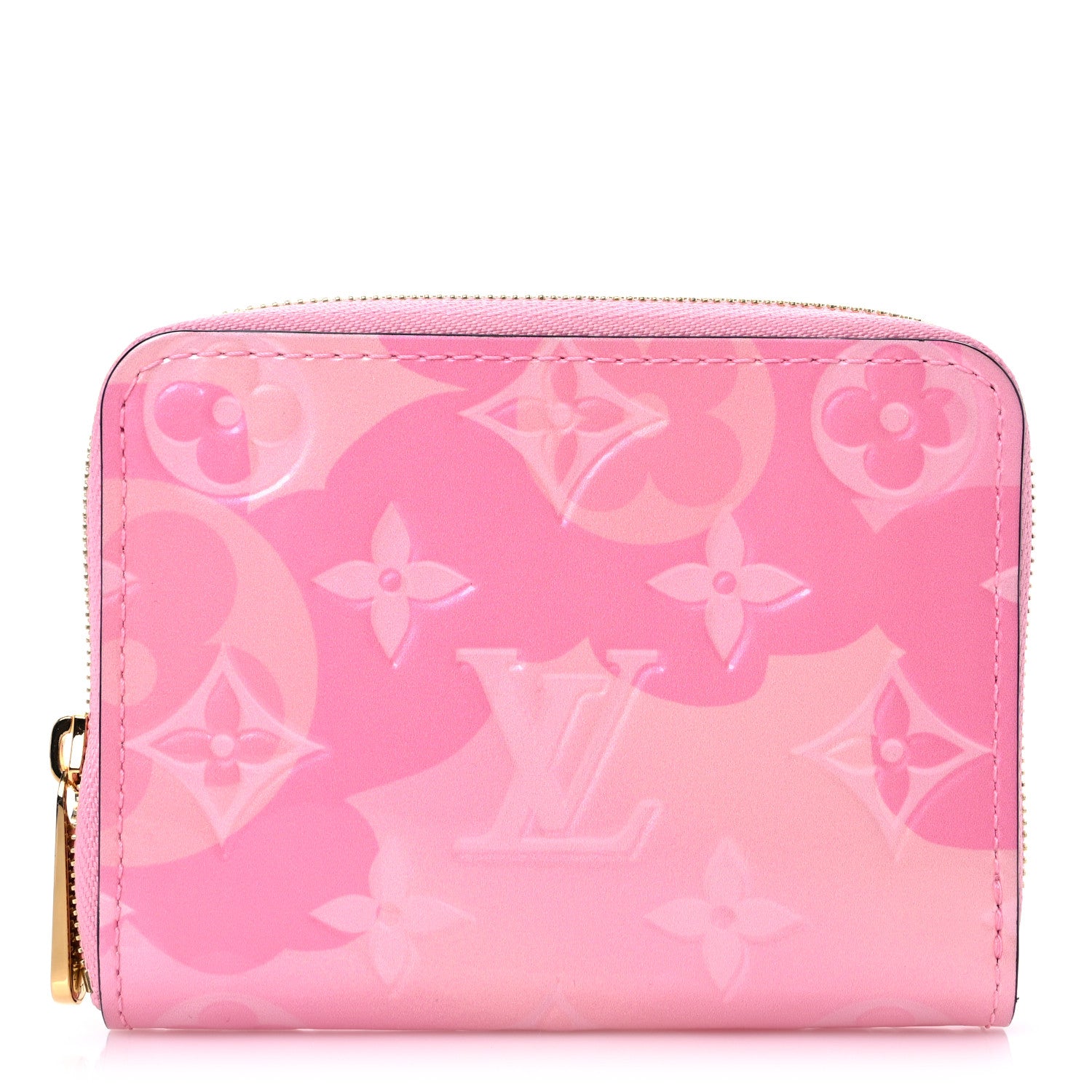 Louis Vuitton Vernis Valentine Zippy Coin Purse Pink 1120635