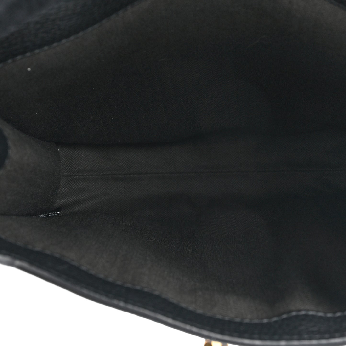 Natural Grain Calfskin Antony Messenger Crossbody Black