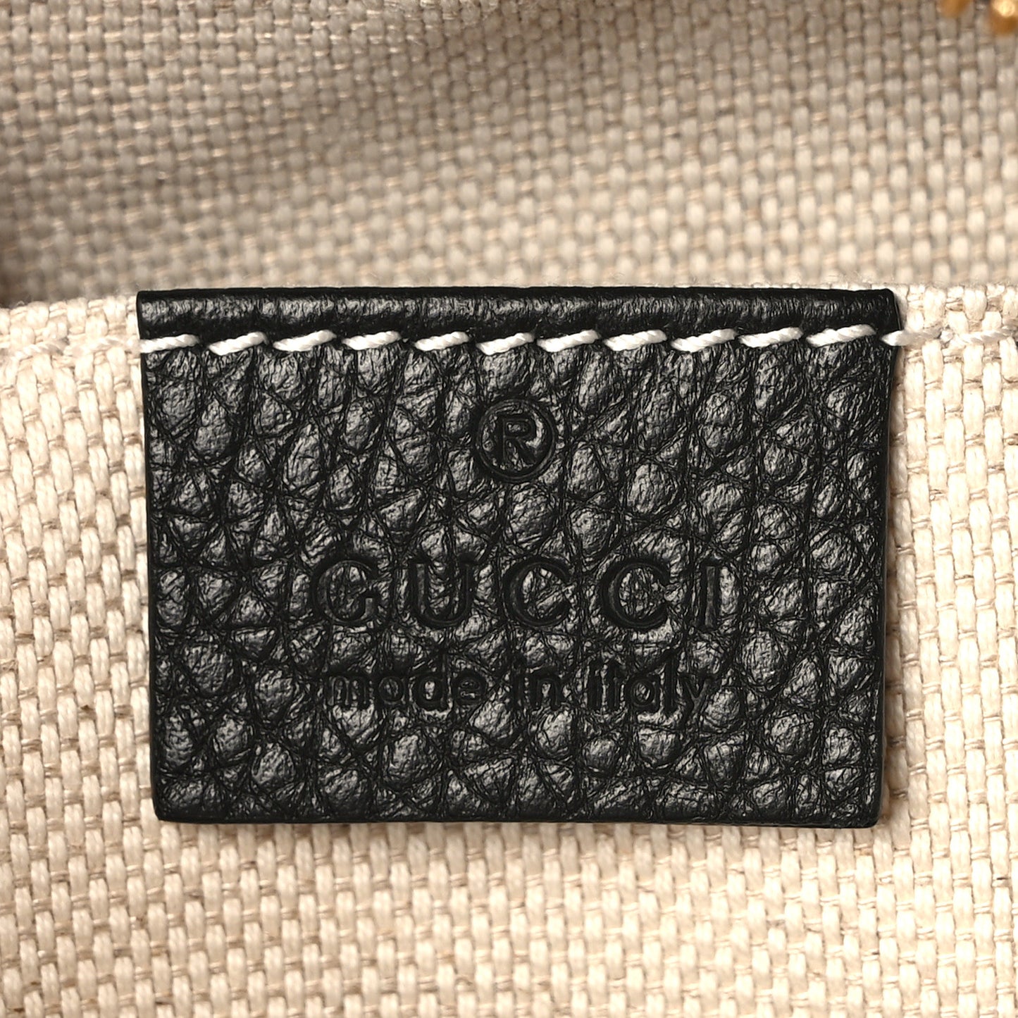 Pebbled Calfskin Small Soho Disco Bag Black