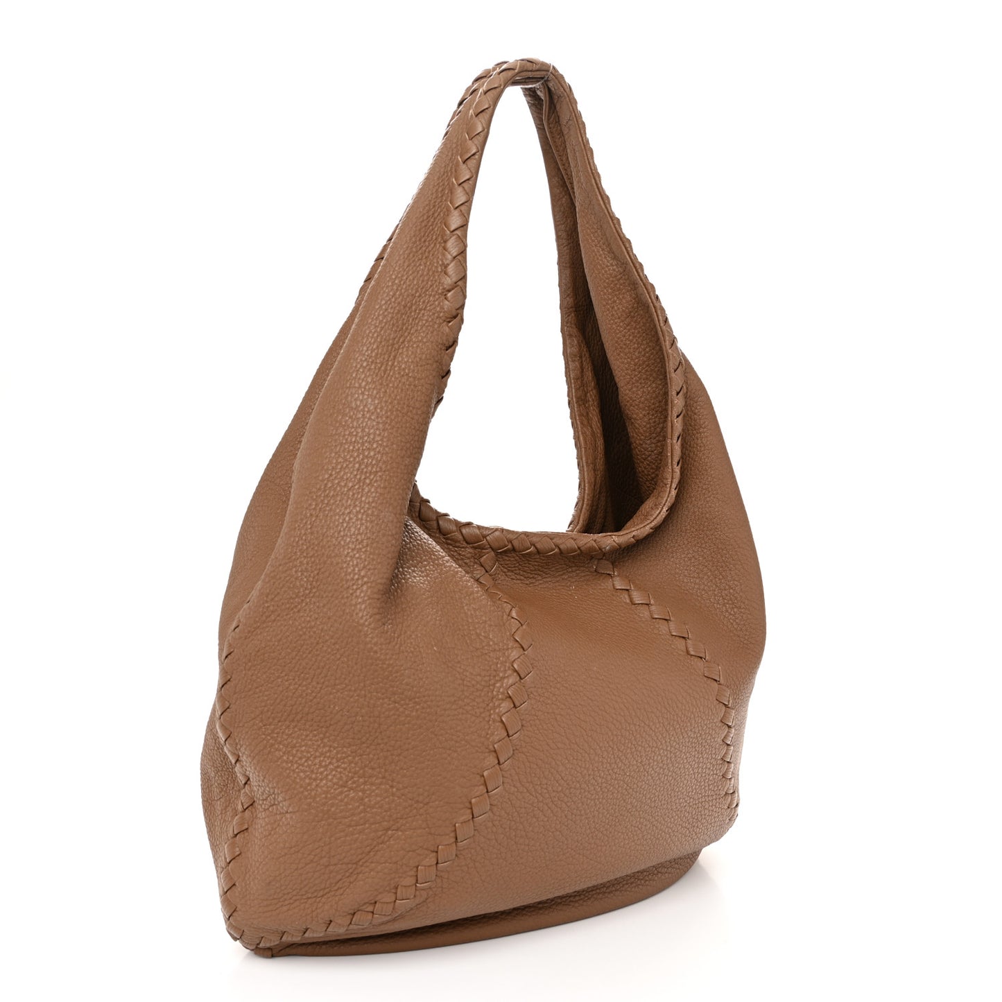 Cervo Deerskin Large Hobo Brown