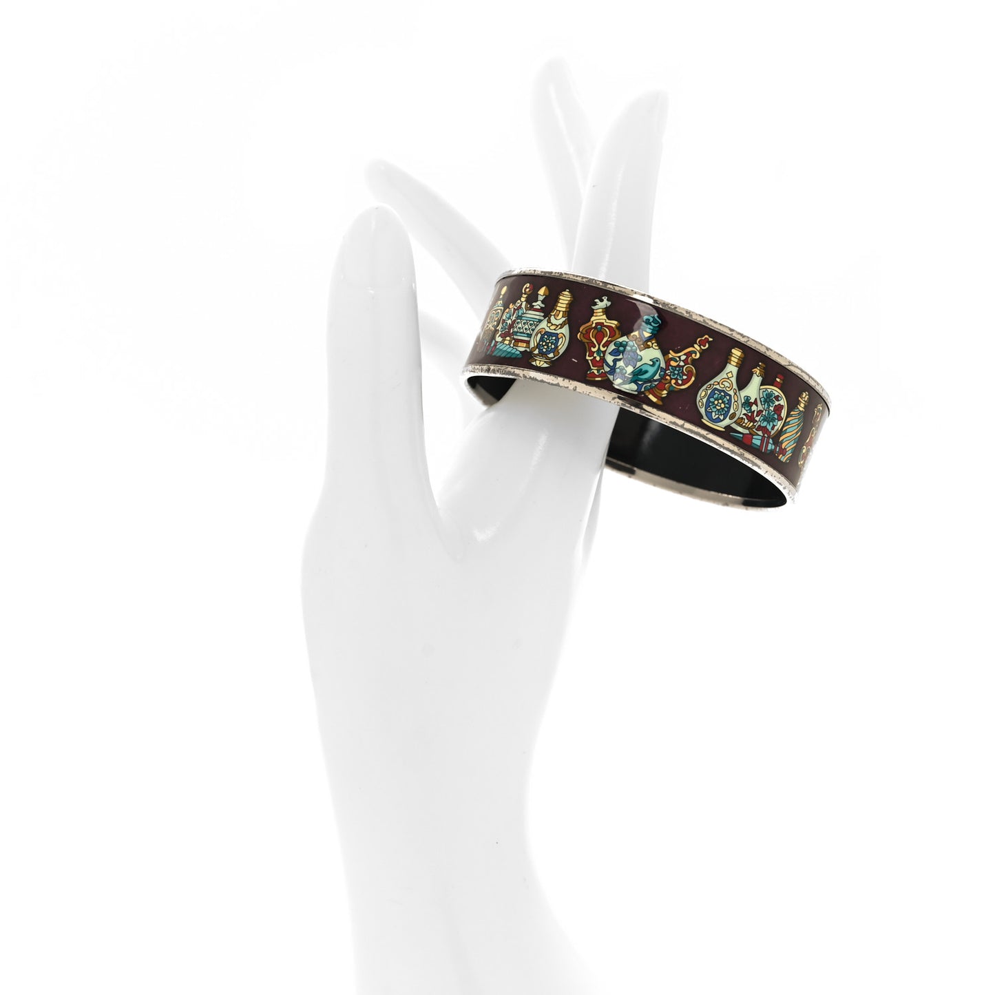 Enamel Printed Wide Qu' Importe Le Falcon Bracelet 65